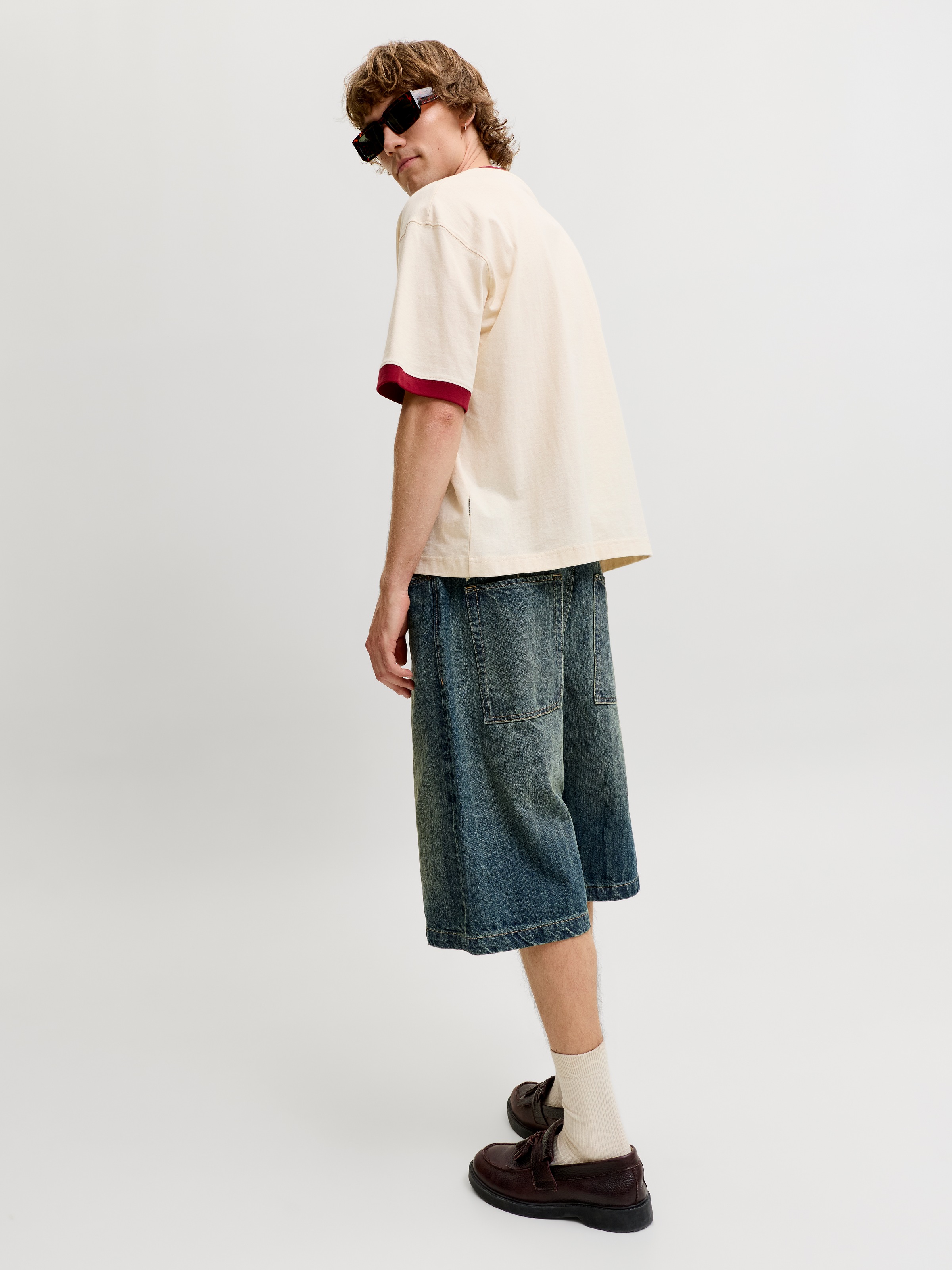 Jack & Jones Shorts »JJIRON JJELI SHORTS AT 188 LN«  Baumwolle