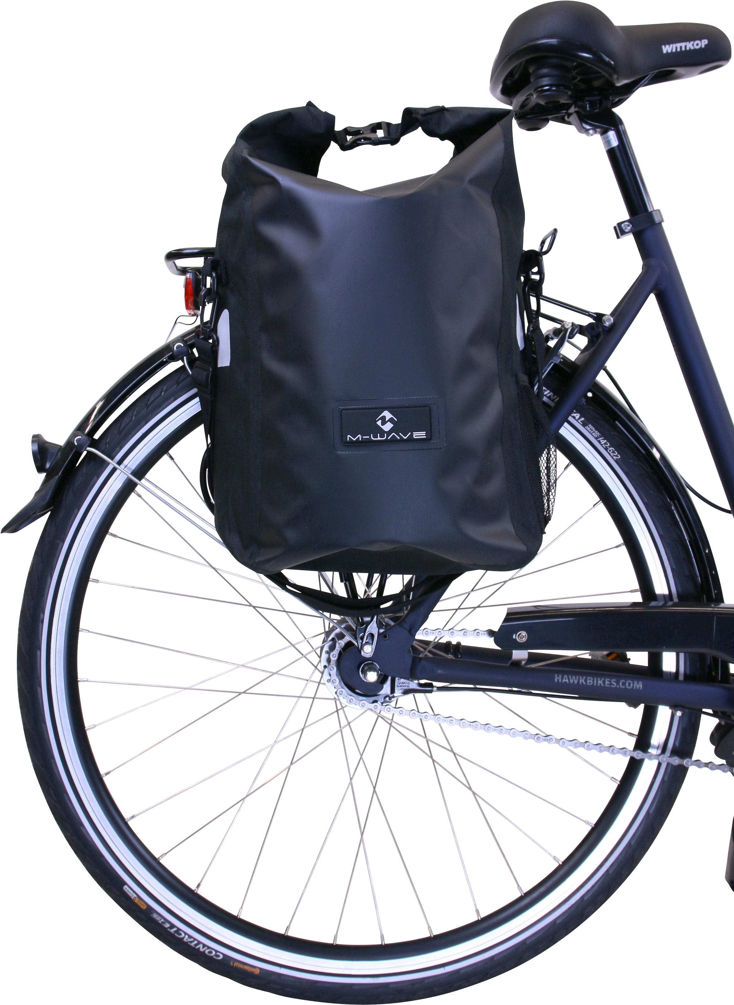 2. Bild von HAWK Bikes Cityrad »HAWK Citytrek Lady Deluxe Plus Ocean Blue«, 7 Gang, Shimano, Nexus Schaltwerk, für Damen und Herren