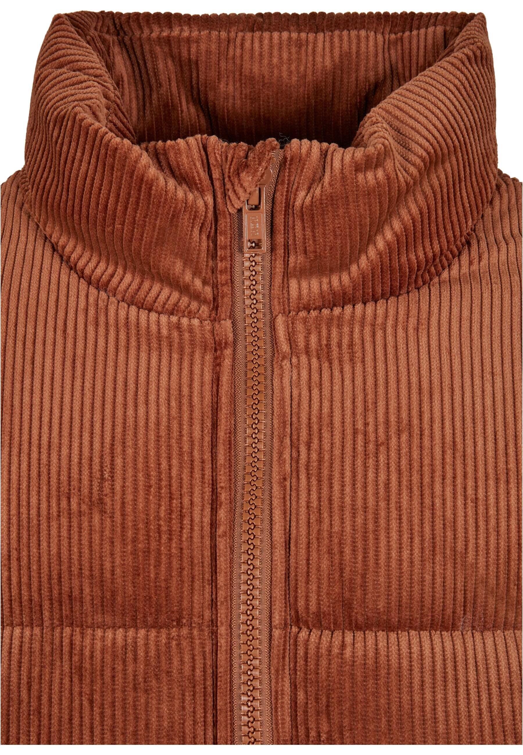 URBAN CLASSICS Winterjacke »Urban Classics Herren Boxy Corduroy Puffer Jacket« 1 Stk. tlg. ohne Kapuze
