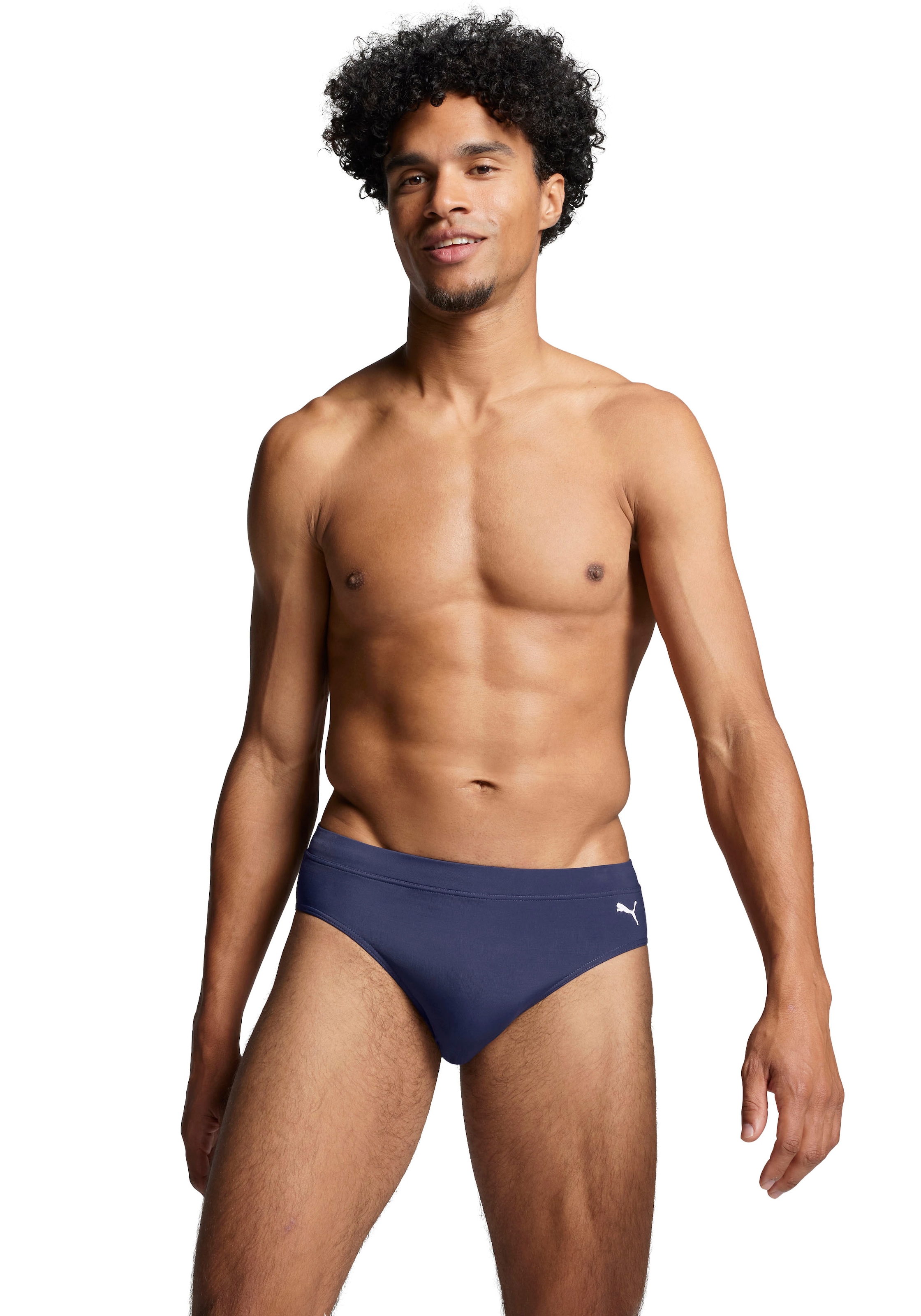 PUMA Badehose »SWIM MEN CLASSIC SWIM BRIEF« mit seitlichem Logoprint navy XXL - N-Gr N-Gr XXL Badehose von Puma