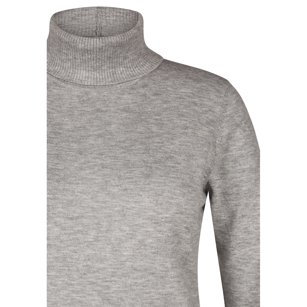 Rabe Stehkragenpullover, mit abstraktem Allover-Design