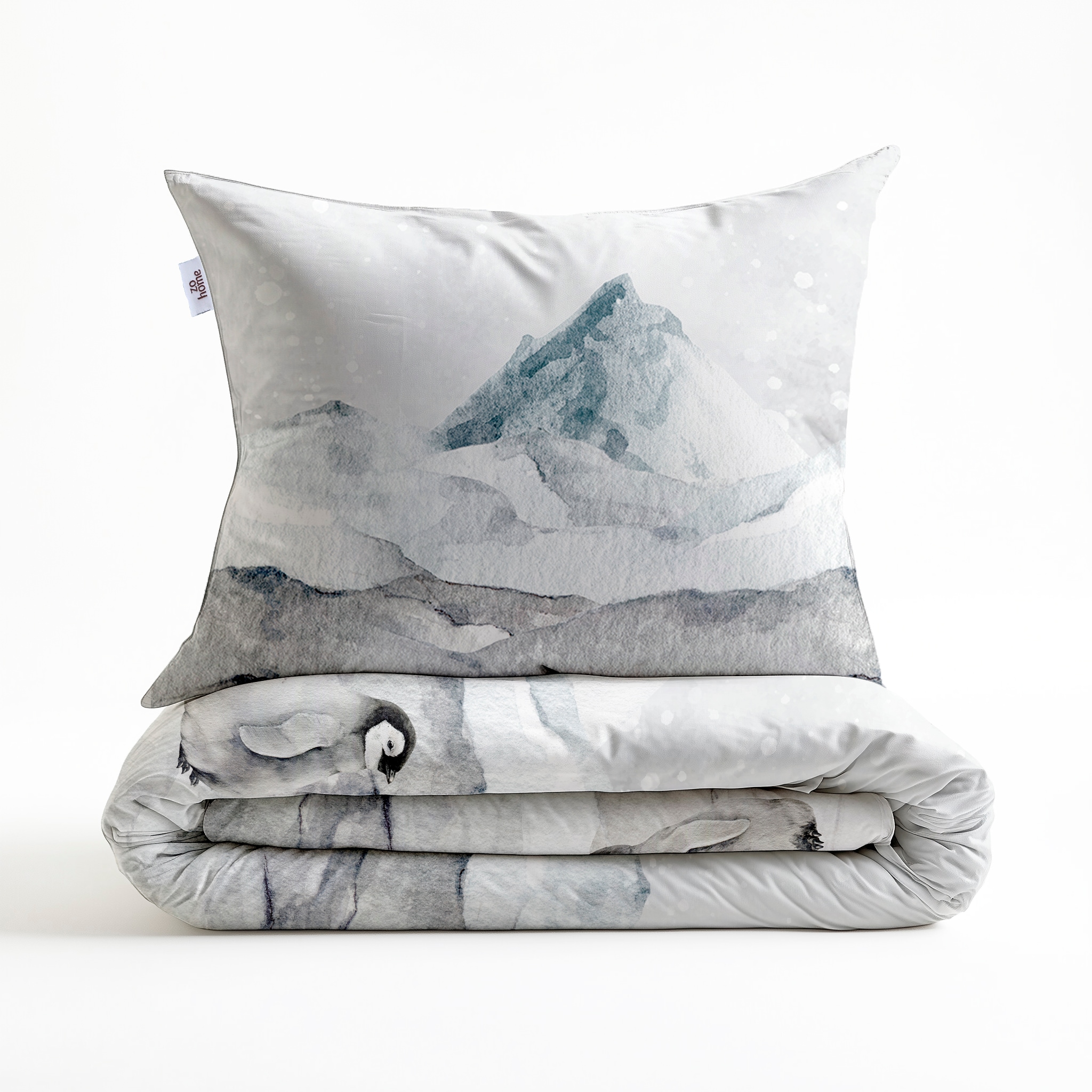 ZO HOME Bettwäsche »Zohome Bettwäsche Baumwolle Flanell Frostine« 2 Bettwäsche aus 100% Baumwolle, hochwertige Flanell, ab 135x200 cm.