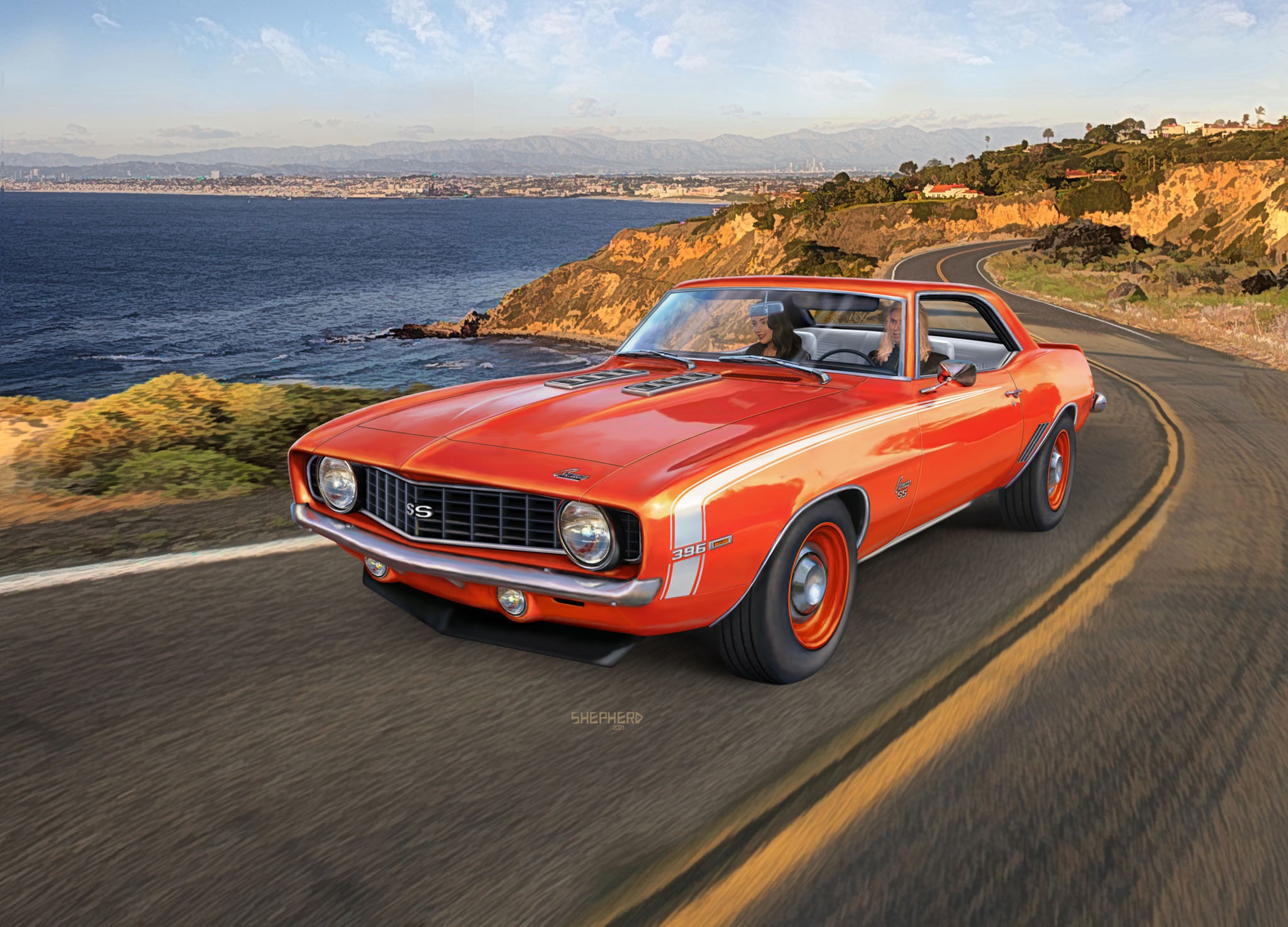Revell® Modellbausatz »69 Camaro SS« 1:25