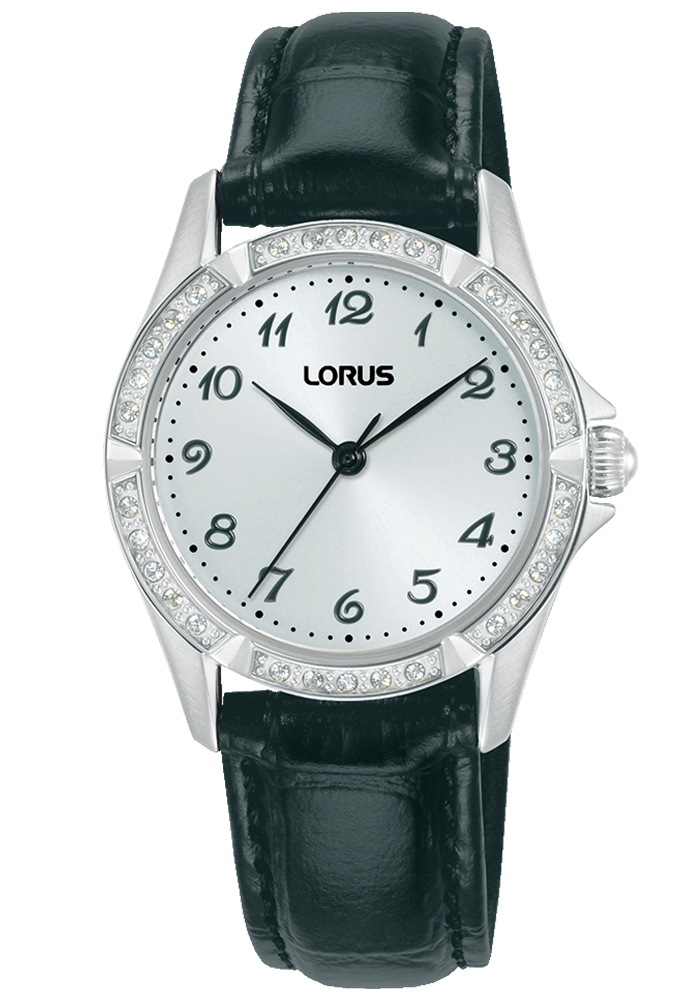 LORUS Quarzuhr »Classic Quarz« Armbanduhr, Damenuhr, Lederarmband, analog