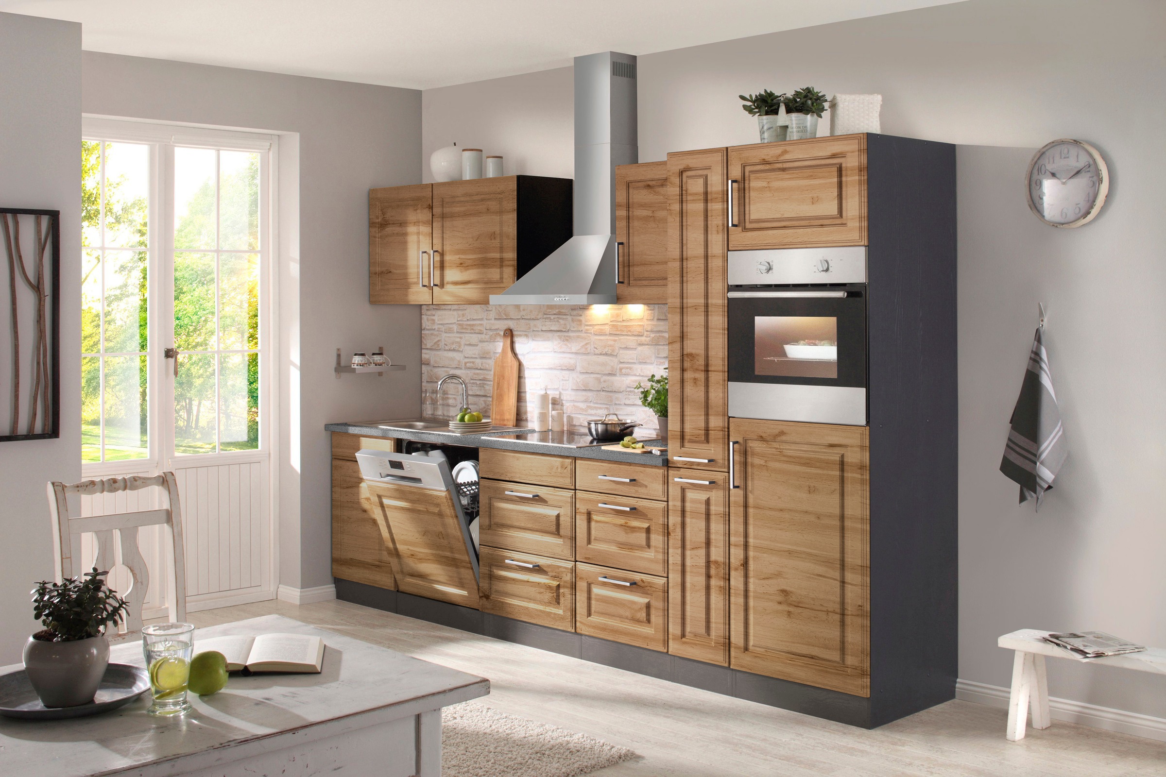 KOCHSTATION Unterschrank »KS-Stockholm« hochwertige MDF-Fronten günstig online kaufen