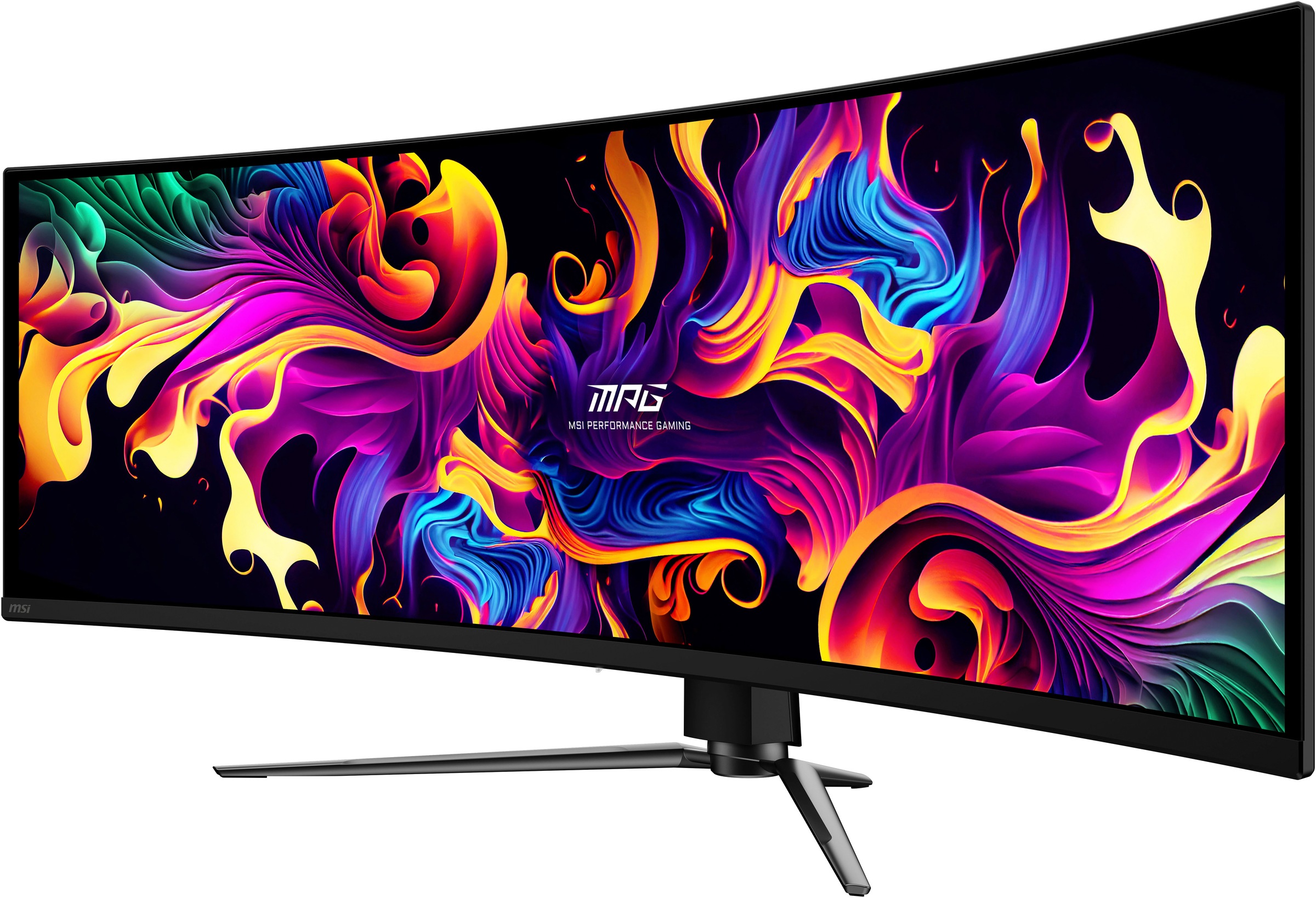 MSI Curved-Gaming-Monitor »MPG 491CQPX QD-OLED«, 125 cm/49 Zoll, 5120 x 1440 px, DQHD, 0,03 ms Reaktionszeit, 240 Hz