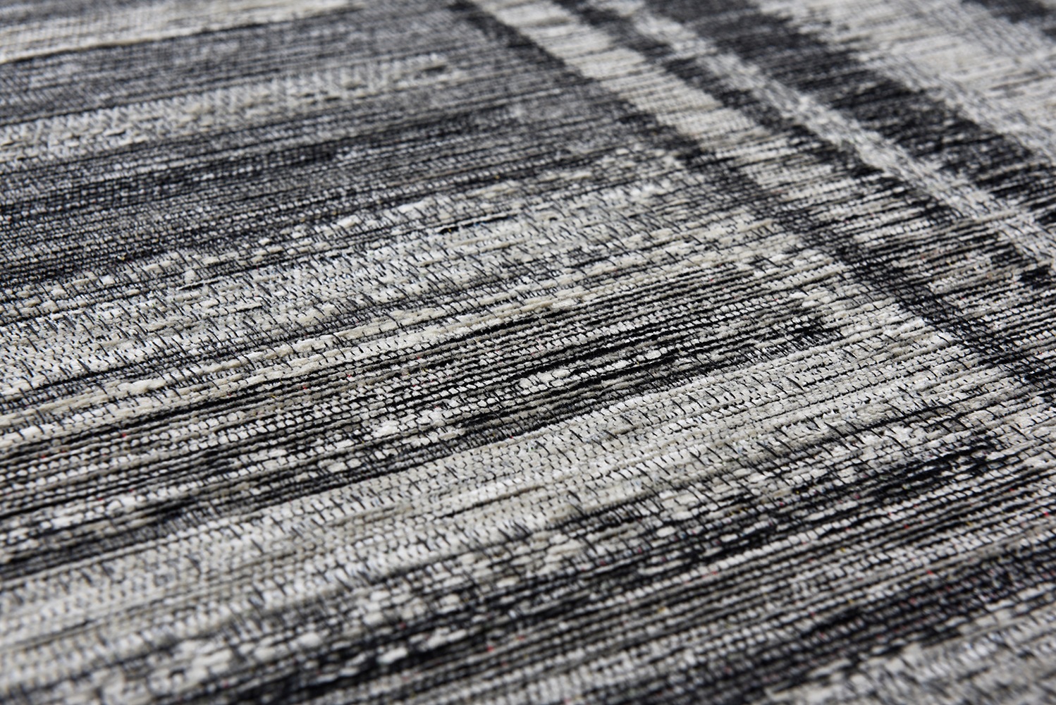 TOM TAILOR HOME Teppich »Stripy Pat«, rechteckig, 5 mm Höhe, Flachgewebe, modernes Patchworkdesign, gestreift, Chenille, Wohnzimmer
