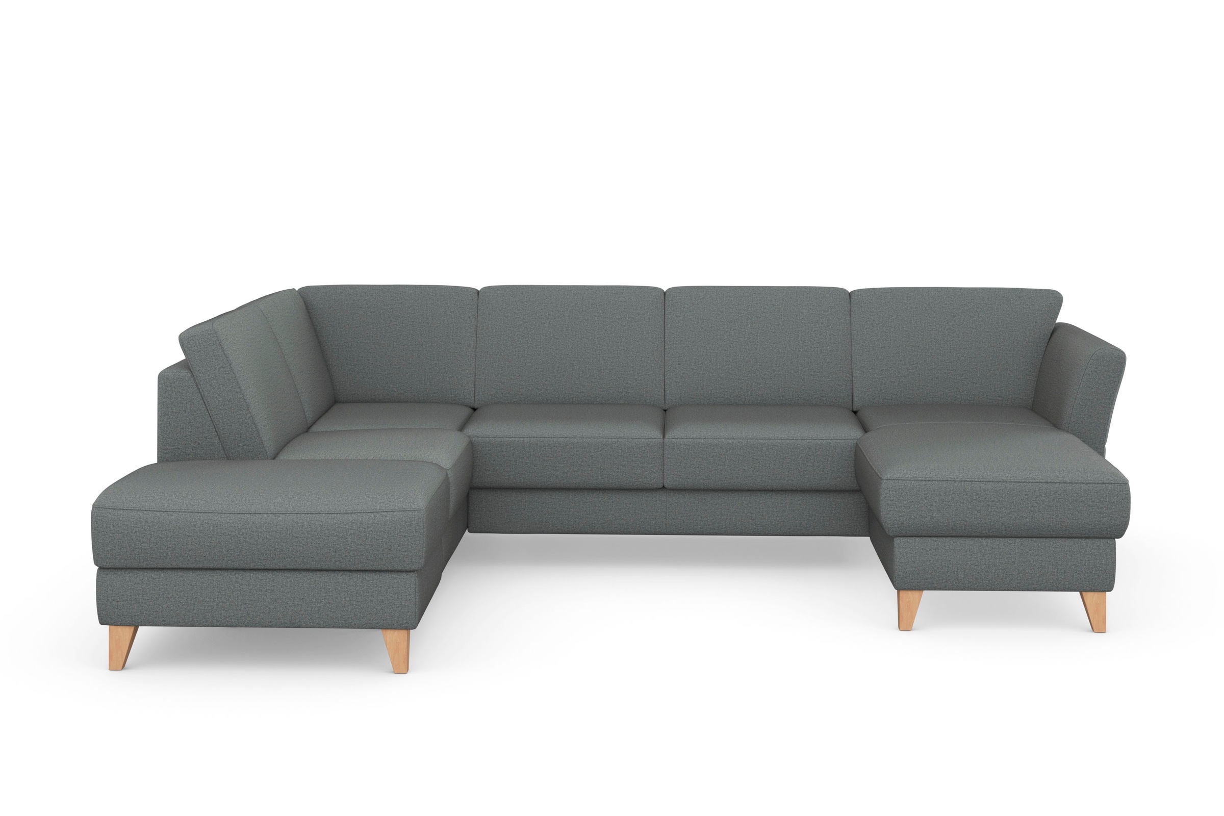 sit&more Wohnlandschaft »Visby U-Form« wahlweise mit Bettfunktion und Staur günstig online kaufen