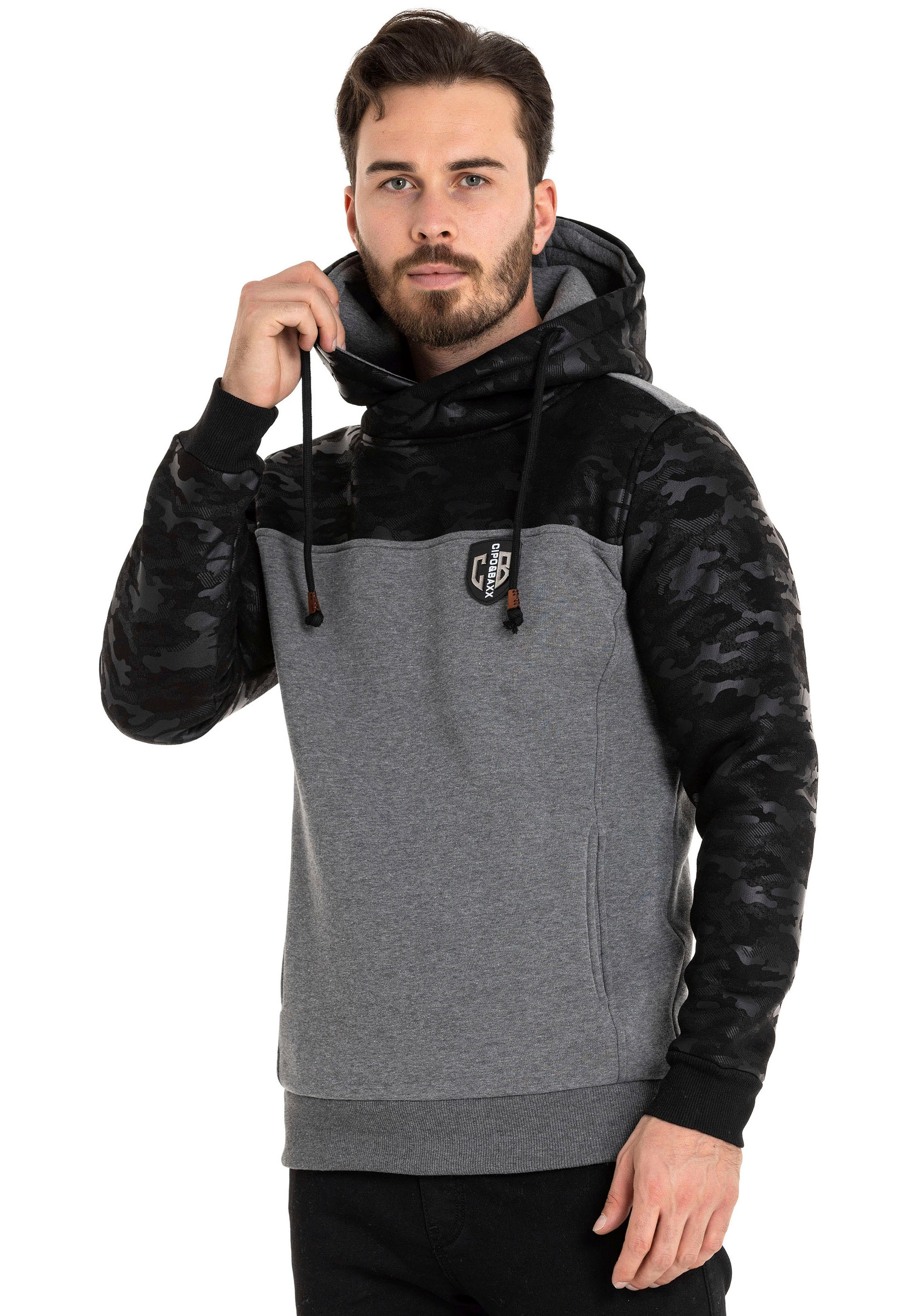 Cipo & Baxx Kapuzensweatshirt