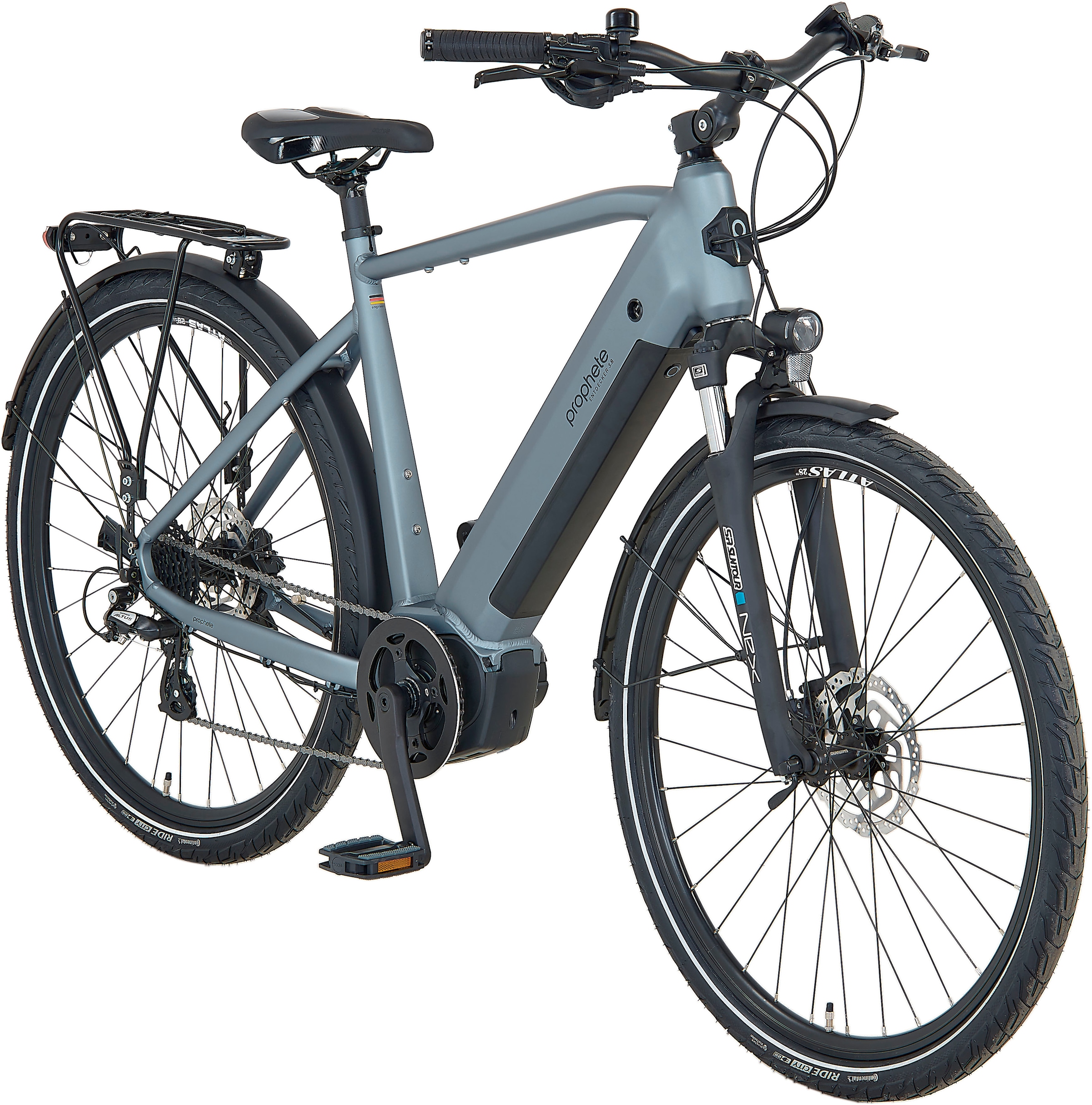 Prophete E-Bike »Entdecker 3.8«, 8 Gang, Shimano, Altus, Mittelmotor 250 W