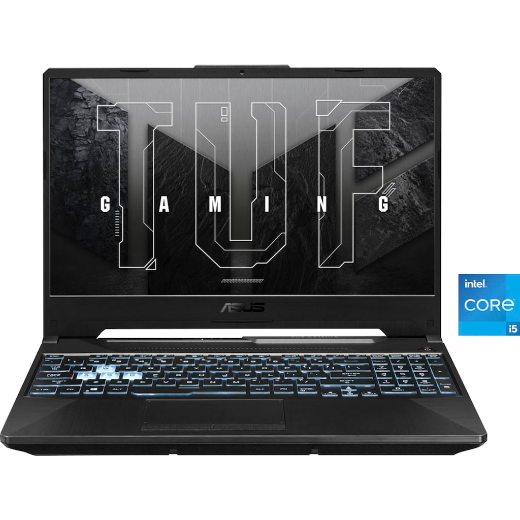 Asus Gaming-Notebook »TUF Gaming F15 FX506HC-HN004W«, 39,6 cm, / 15,6 Zoll, Intel, Core i5, GeForce RTX 3050, 512 GB SSD