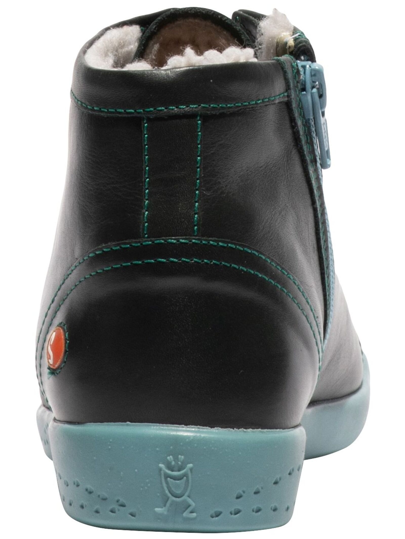 softinos Schnürstiefelette »softinos Sneaker Leder«