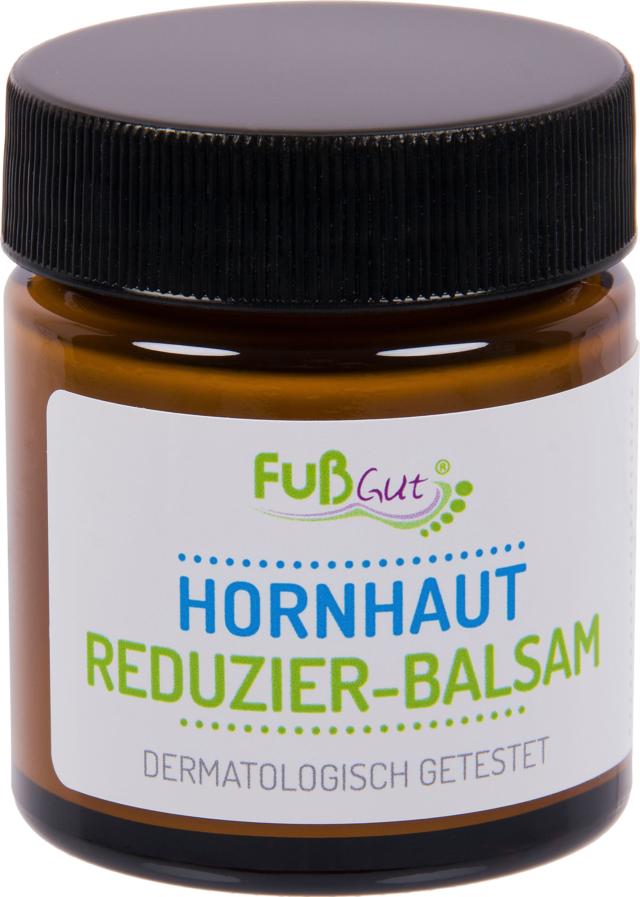 Fußgut Hornhautbalsam »Hornhaut-Reduzier-Balsam, für Diabetiker geeignet, pflegt Ellenbogen«, bis zu 75% Hornhautreduzierung innerhalb von 28 Tagen