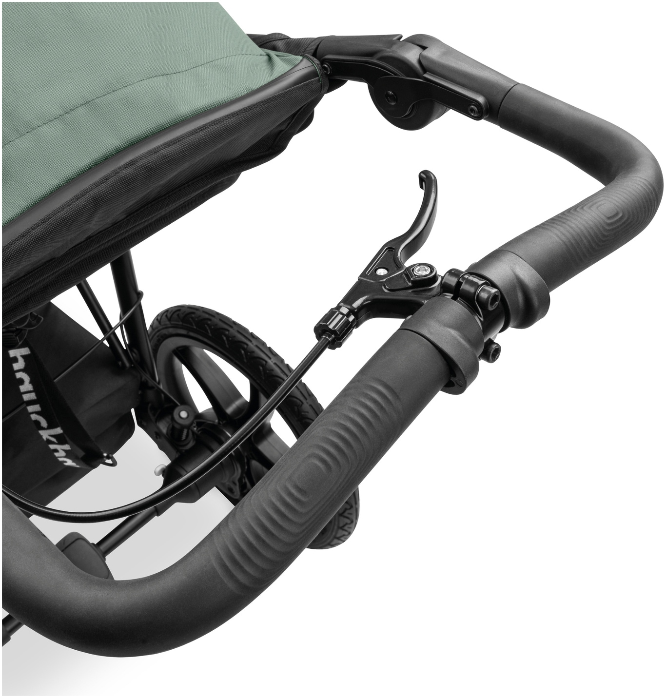 Hauck Dreirad-Kinderwagen »Runner 3, Jungle Green«, 22 kg, mit XXL-Lufträdern u. Handbremse; bis 22 kg belastbar