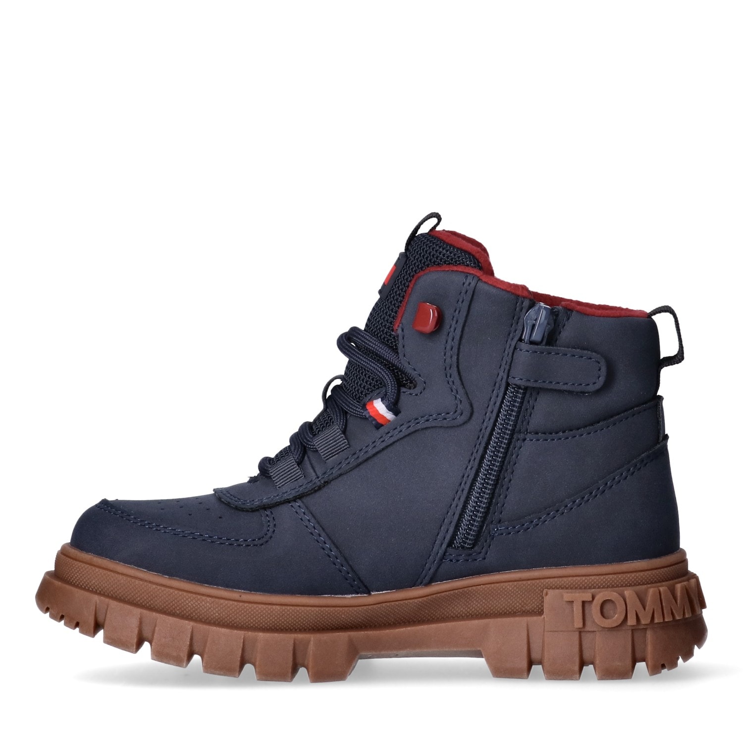 Tommy Hilfiger Schnürboots, Chunky Boots, Winterboots mit Blockabsatz