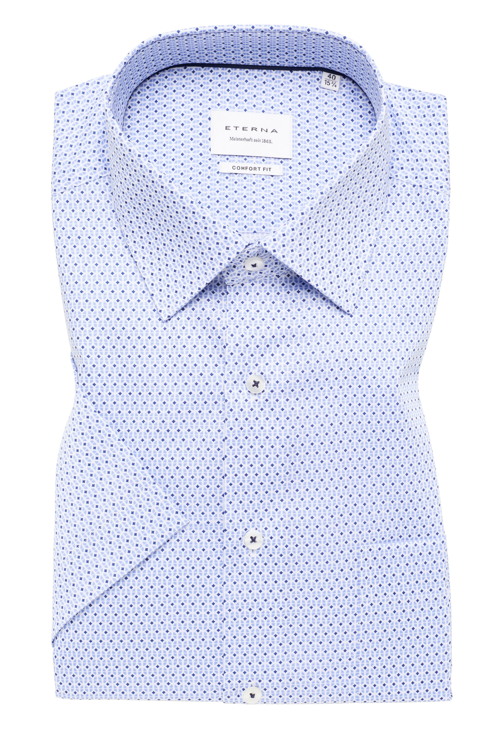 Eterna Kurzarmhemd »COMFORT FIT« NON IRON (bügelfrei)