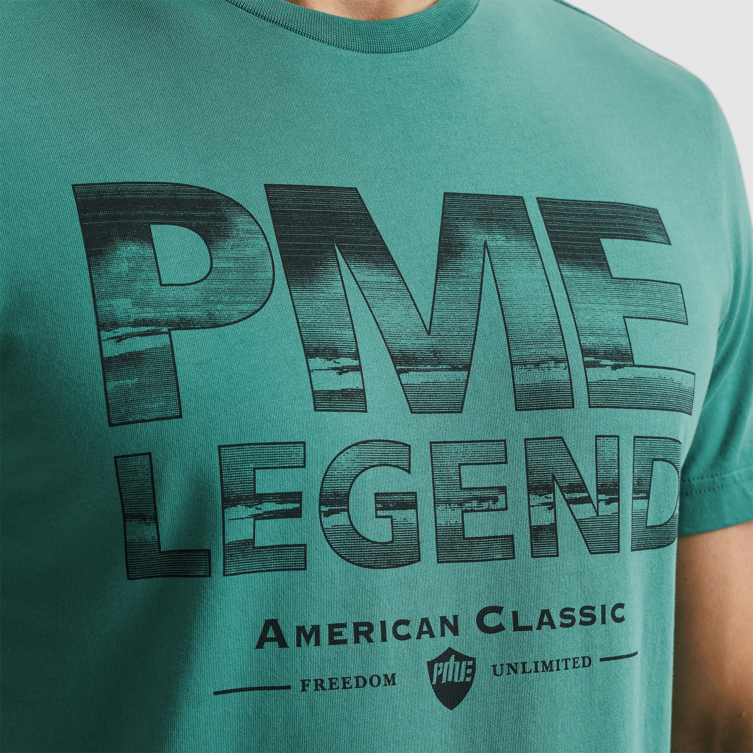 PME LEGEND T-Shirt, mit Logo Schriftzug
