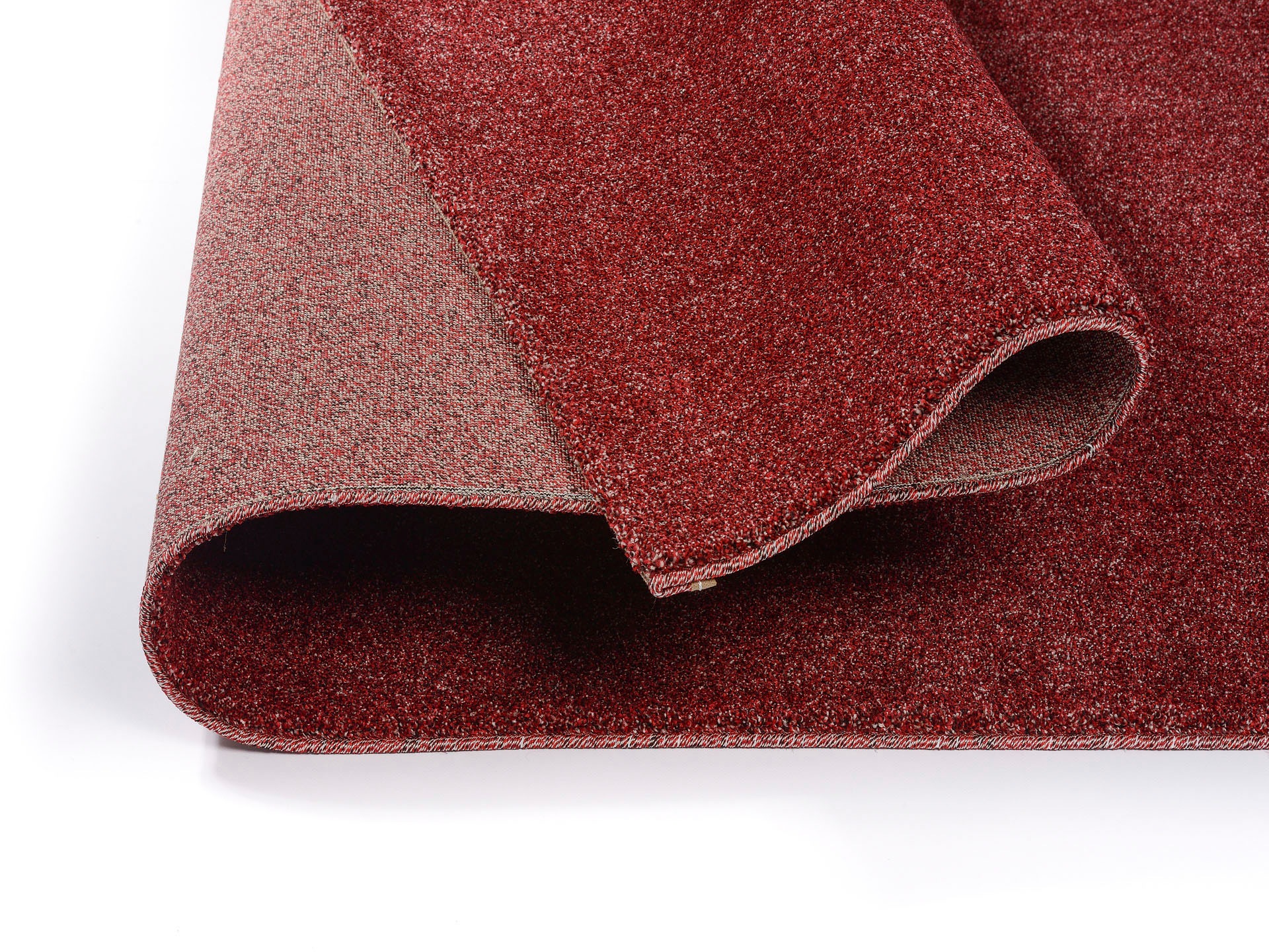 OCI DIE TEPPICHMARKE Teppich »Louvre Melange« rechteckig 13 mm Höhe Frisé Kurzflor, robust, Wohnzimmer