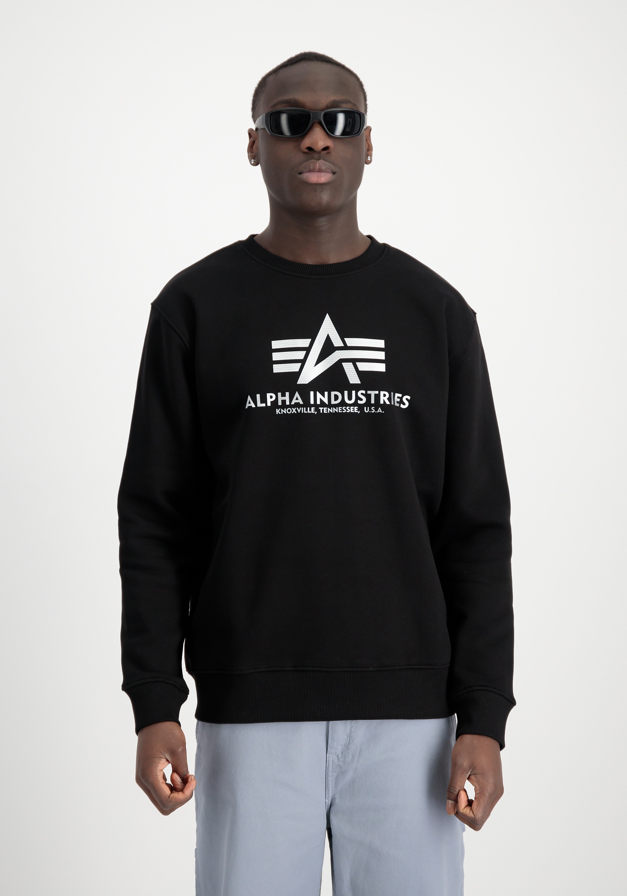 Alpha Industries Sweater »Alpha Industries Men - Sweatshirts Basic Sweater Carbon«
