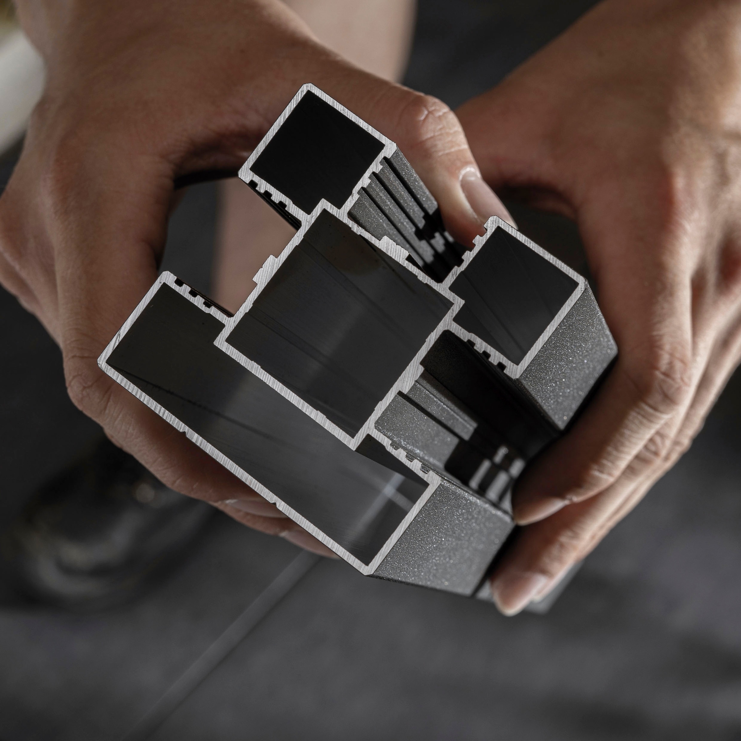 STAKET PRO Zaun Glaszaun, Gesamtlänge: 3,36 m, 4 Pfosten