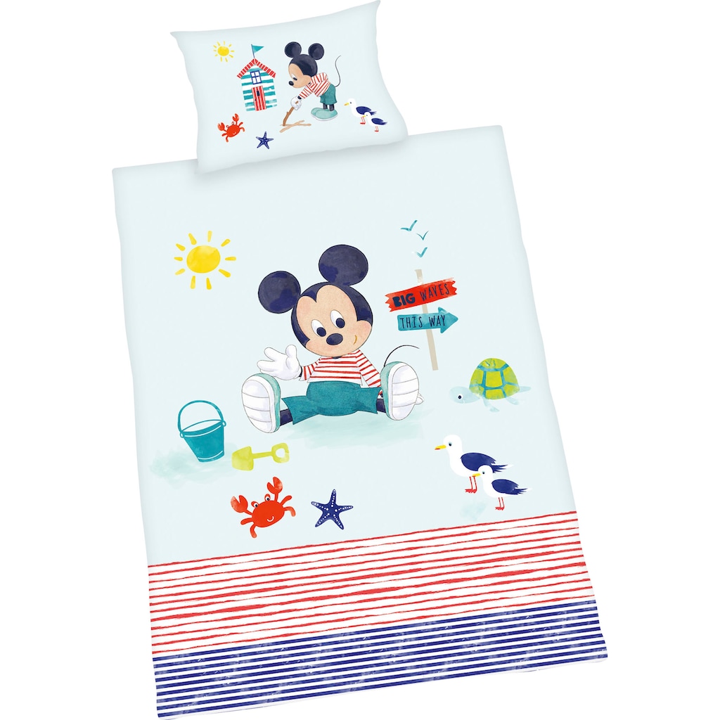 Disney Babybettwäsche »Disney´s Mickey Mouse«, mit liebevollem Motiv