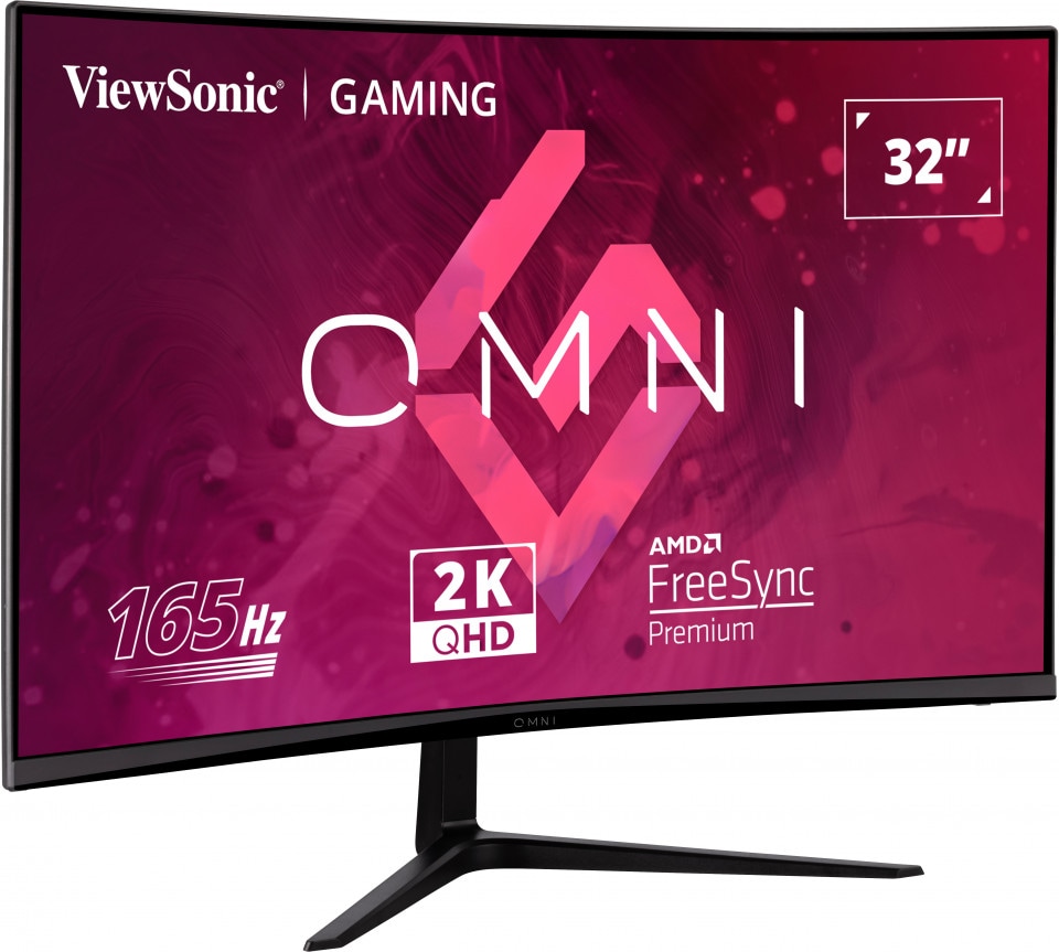 Viewsonic Curved-Gaming-Monitor »VS19257(VX3218C-2K)«, 80 cm/32 Zoll, 2560 x 1440 px, QHD, 1 ms Reaktionszeit, 165 Hz, 1500R Curved