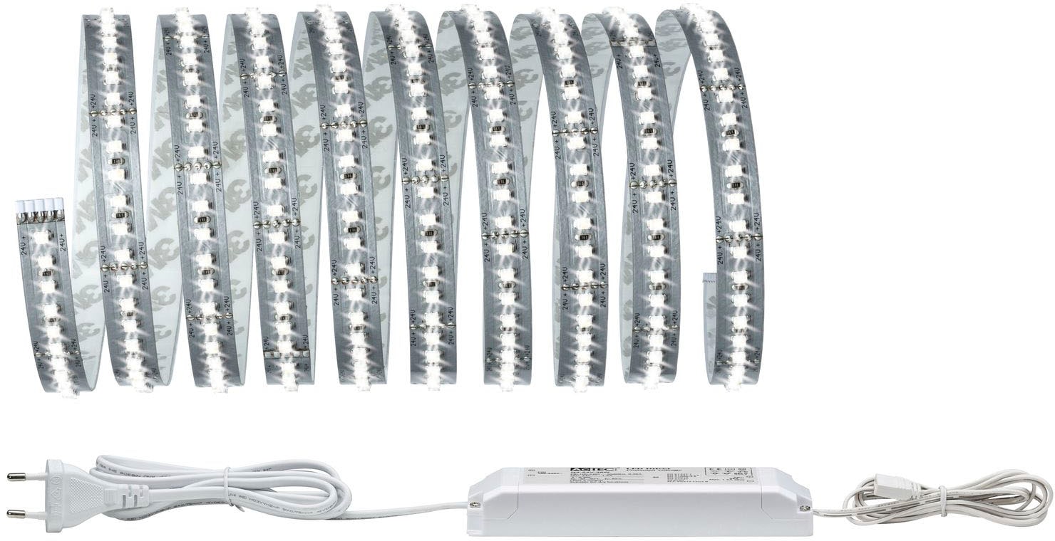 Paulmann LED-Streifen »MaxLED 1000 Basisset 3m Tageslichtweiß 35W 1100lm/m 6500K«, 1 St.-flammig, Basisset, unbeschichtet