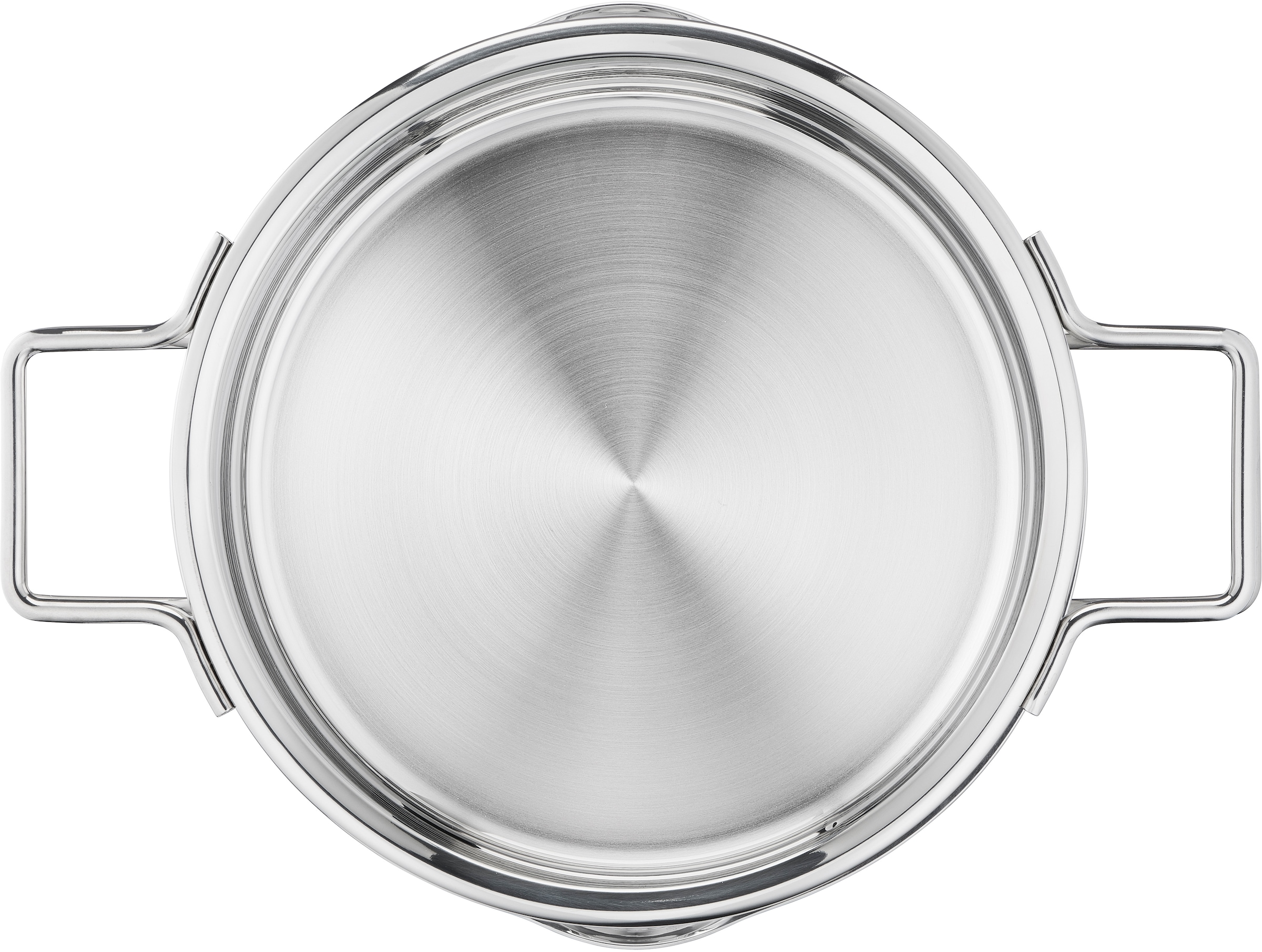 Tefal Kochtopf »Nordica«, Edelstahl, (1 tlg.), mit Deckel, nordisches Design, Ausgießer, Doppelgriff, Induktion