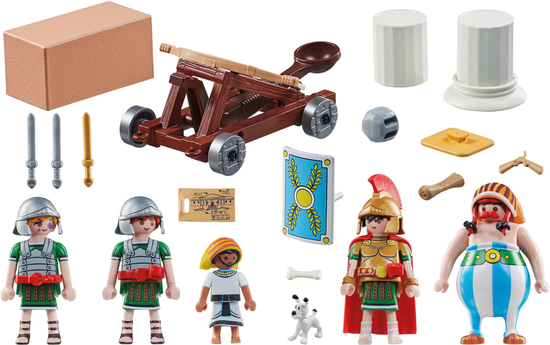 Playmobil® Konstruktions-Spielset »Numerobis und die Schlacht um den Palast (71268), Asterix«, (56 St.), Made in Europe