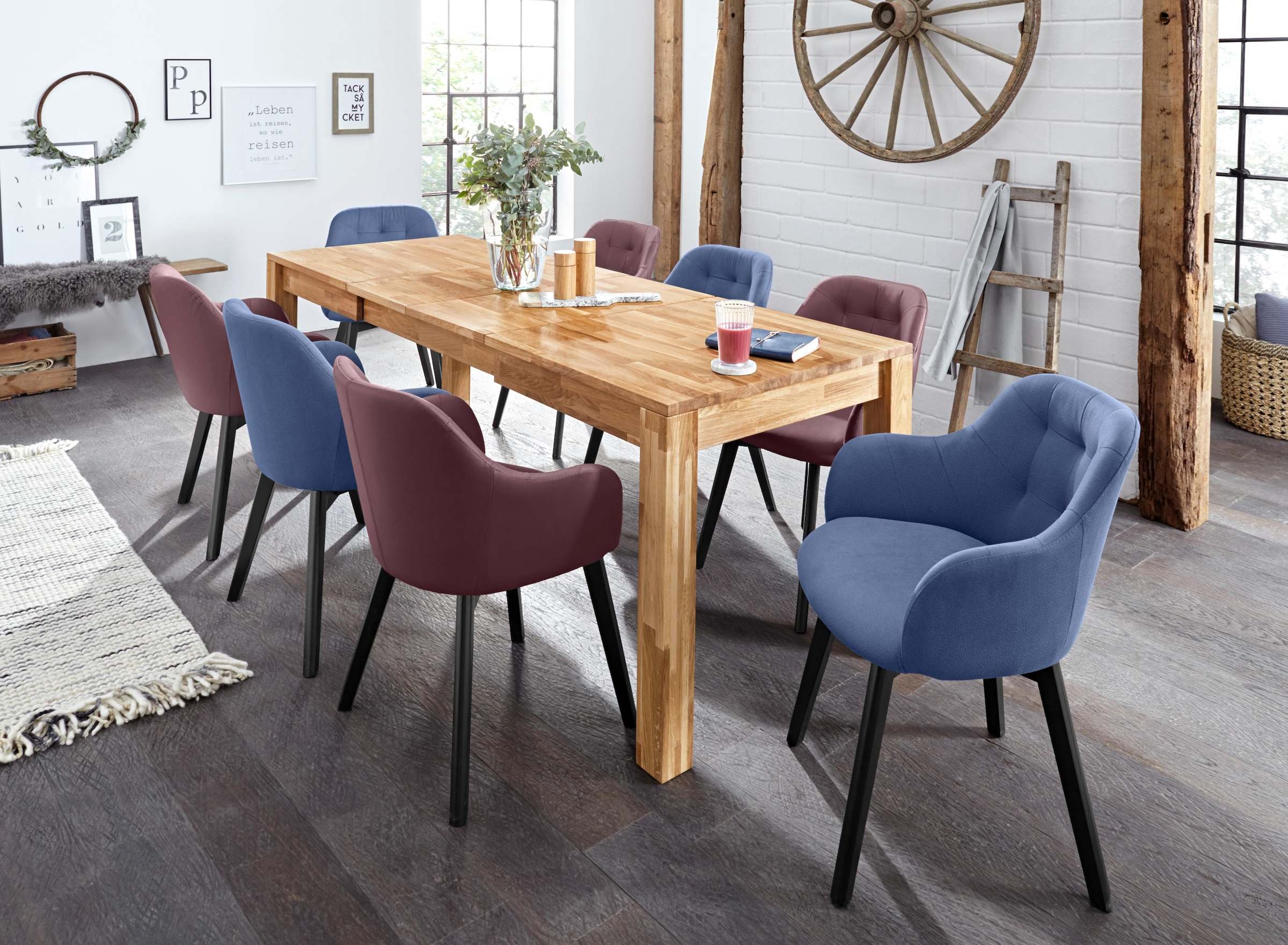 5. Bild von MCA living Esstisch »Paul«, Massivholz