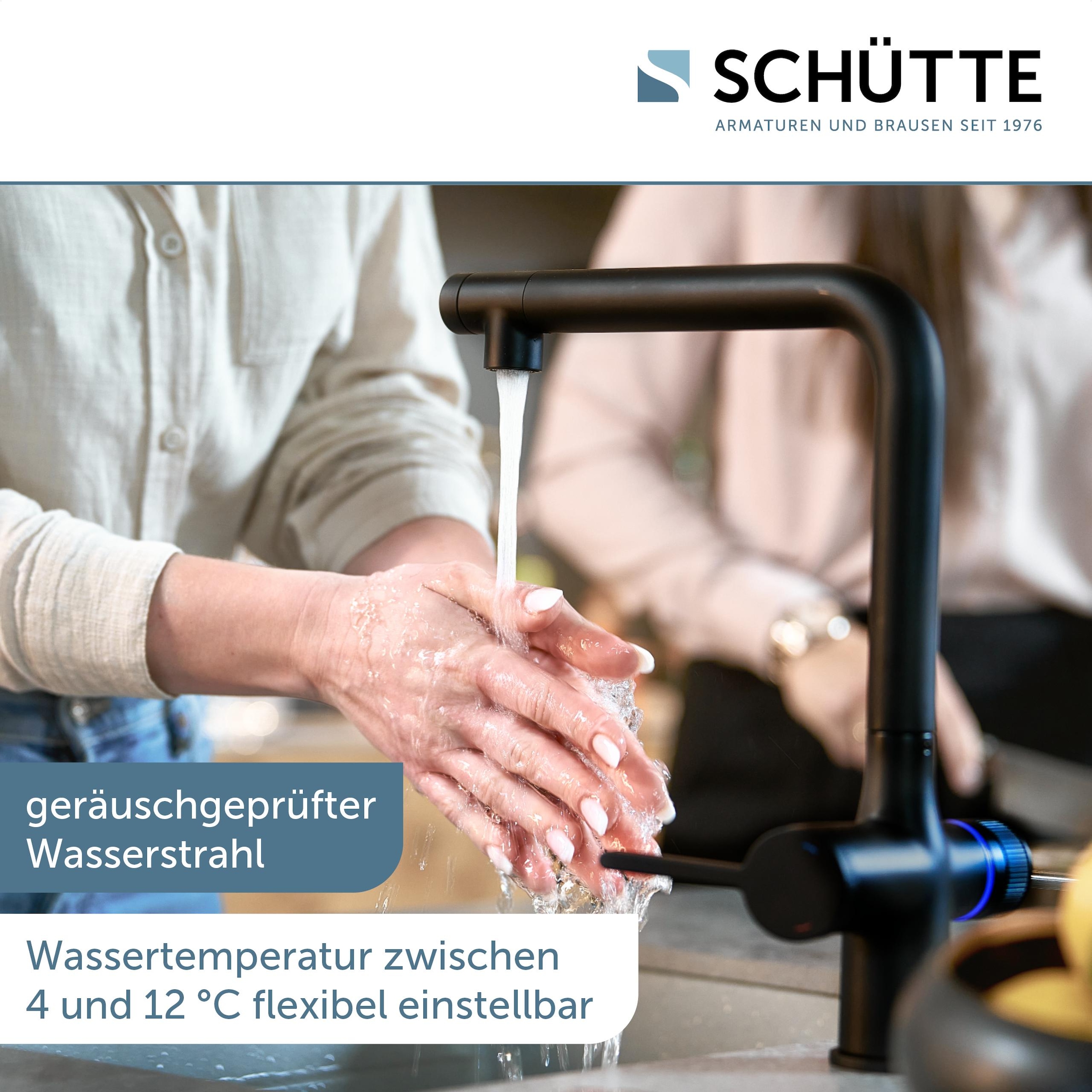Schütte Spültischarmatur »»AQUASTAR PREMIUM« Sprudelwasser-Spültischarmatur«