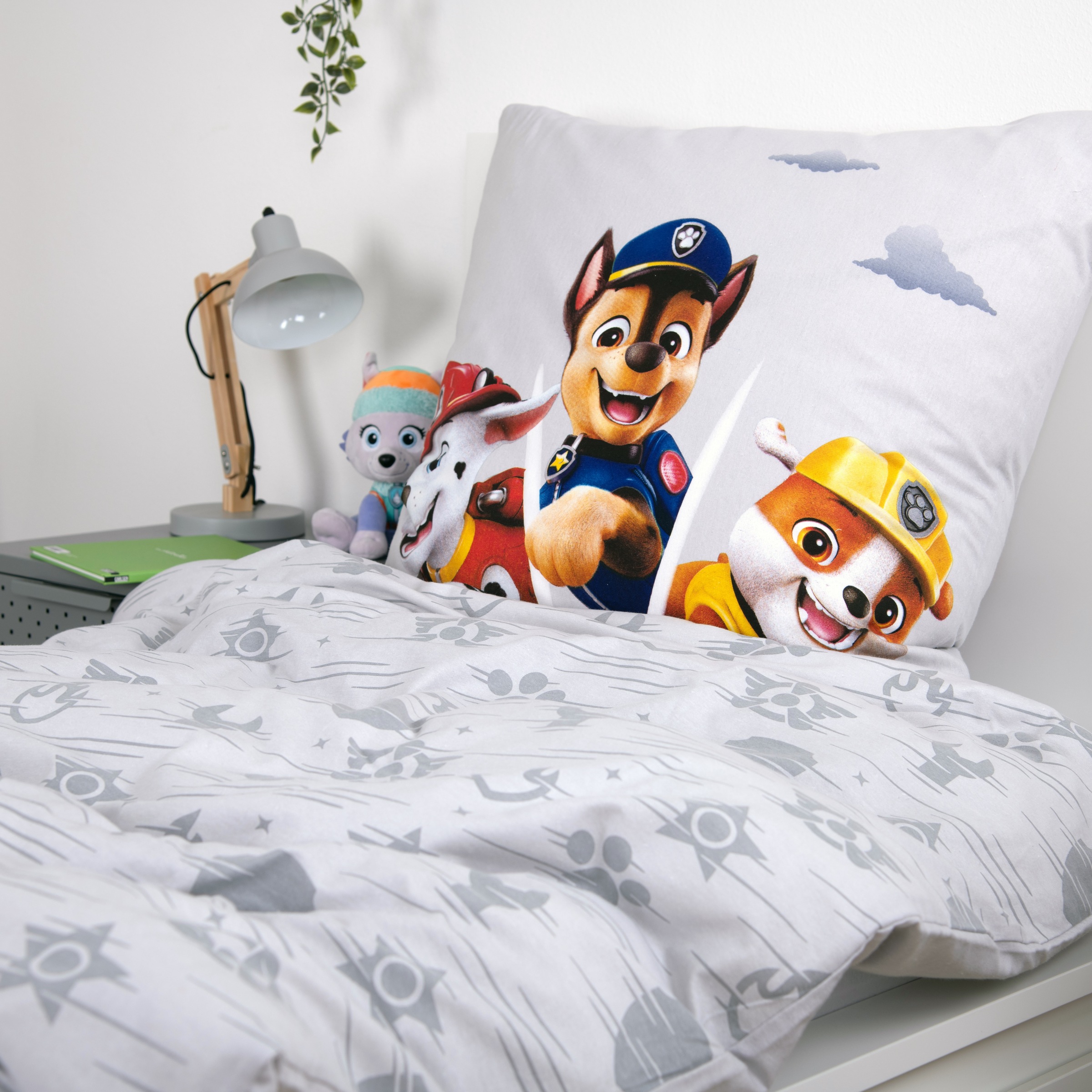 PAW PATROL Wendebettwäsche »Paw Patrol« 2 Stk. mit den beliebten Hunde-Helden