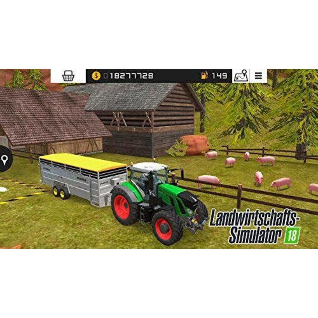 Astragon Spielesoftware »LANDWIRTSCHAFTS SIMULATOR 18«, Nintendo 3DS, Software Pyramide