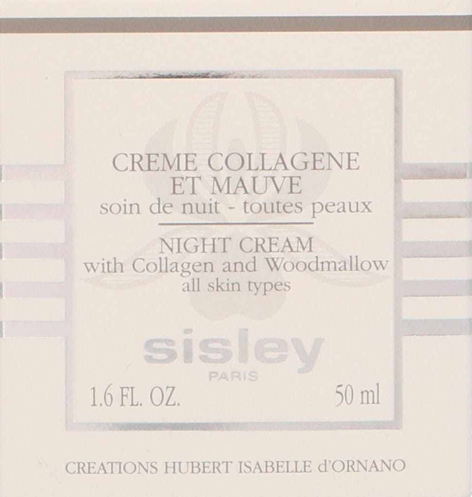 sisley Gesichtspflege »Night Cream With Collagen And Woodmallow« Korrigiert Zeichen der Hautalterung, straffende Nachtpflege.