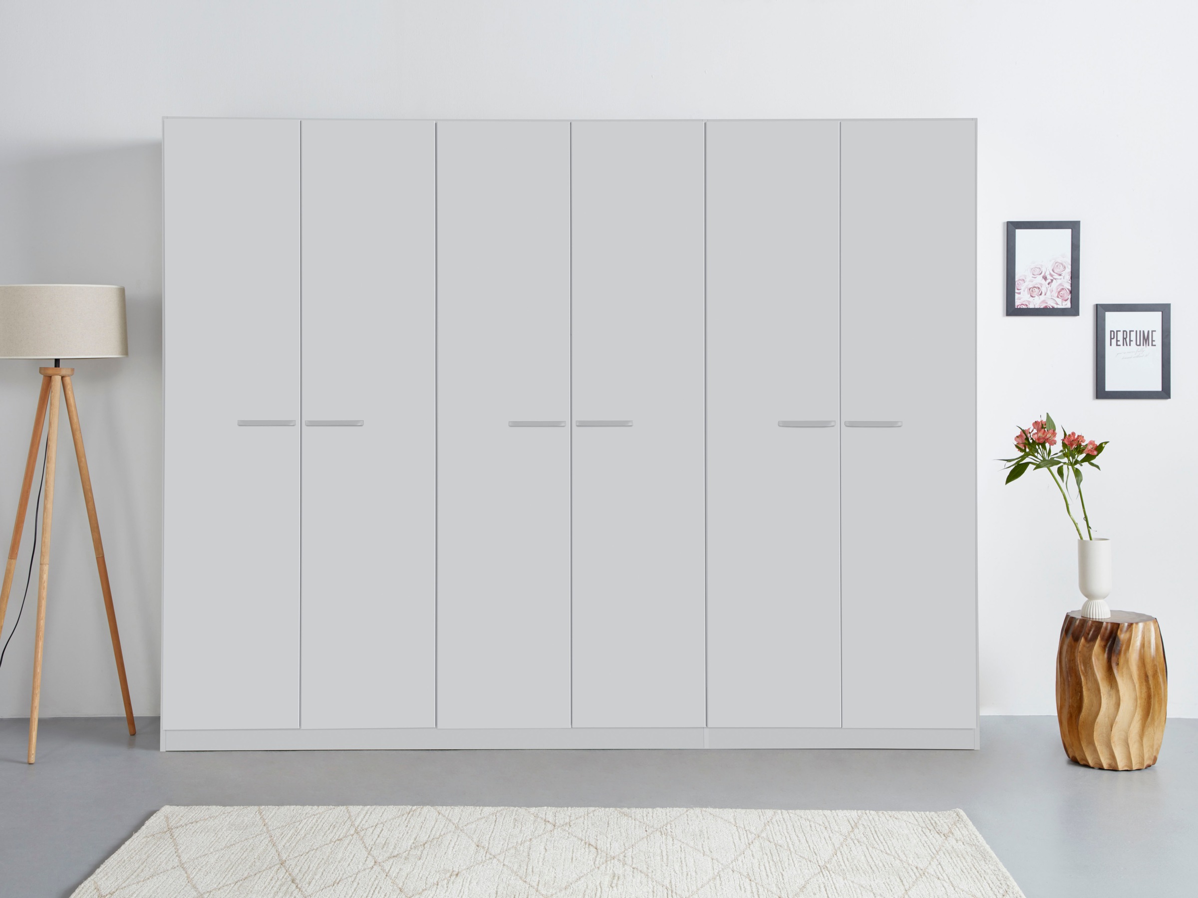 rauch Drehtürenschrank »Kleiderschrank Schrank Garderobe TOPSELLER OTELI inkl. Inneneinteilung«, mit 3 Innenschubladen extra Böden optional mit Spiegel MADE IN GERMANY