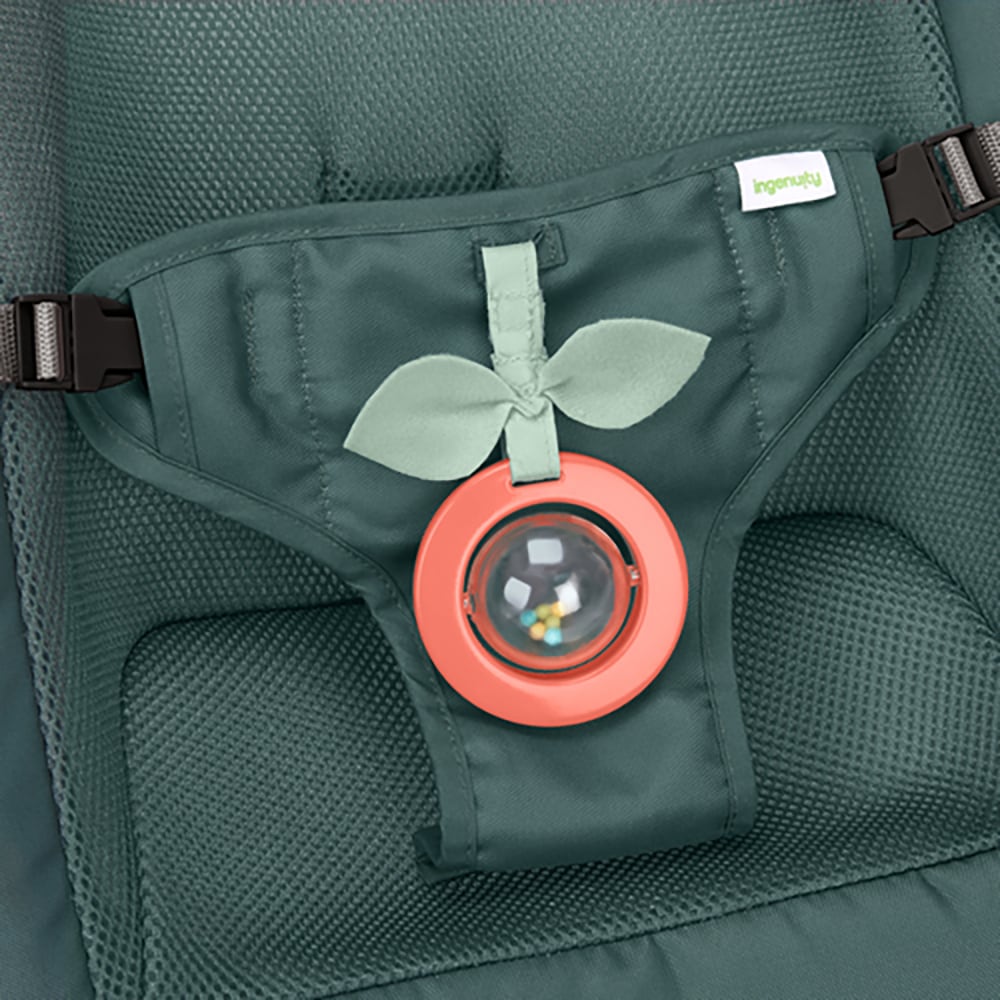 ingenuity Babywippe »Stow & Go™ Compact Folding Bouncer« bis 9 kg mit Vibration