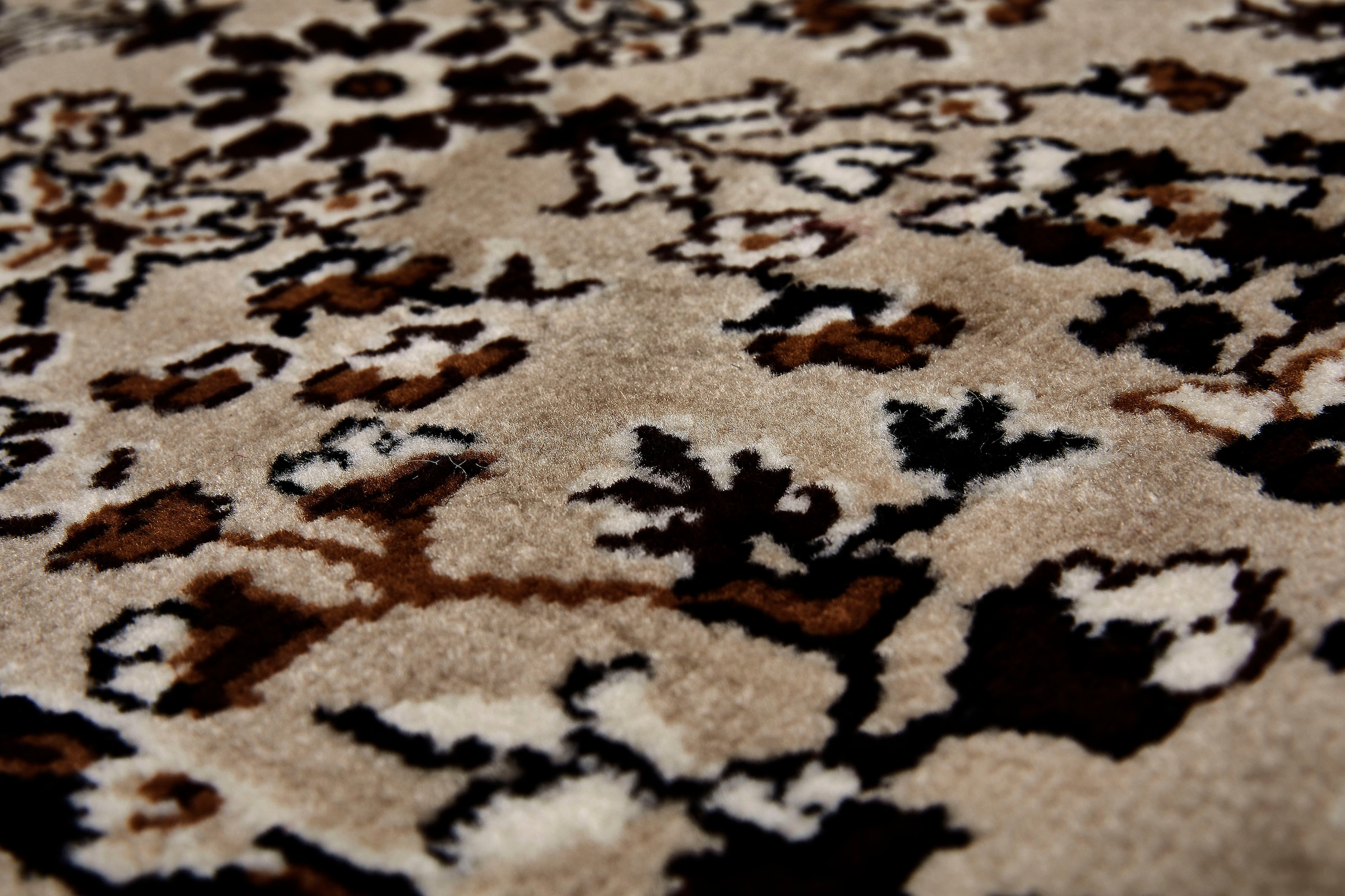 Andiamo Teppich »Oriental«, rund, 8 mm Höhe, Kurzflor, Orient-Optik, ideal im Wohnzimmer & Schlafzimmer
