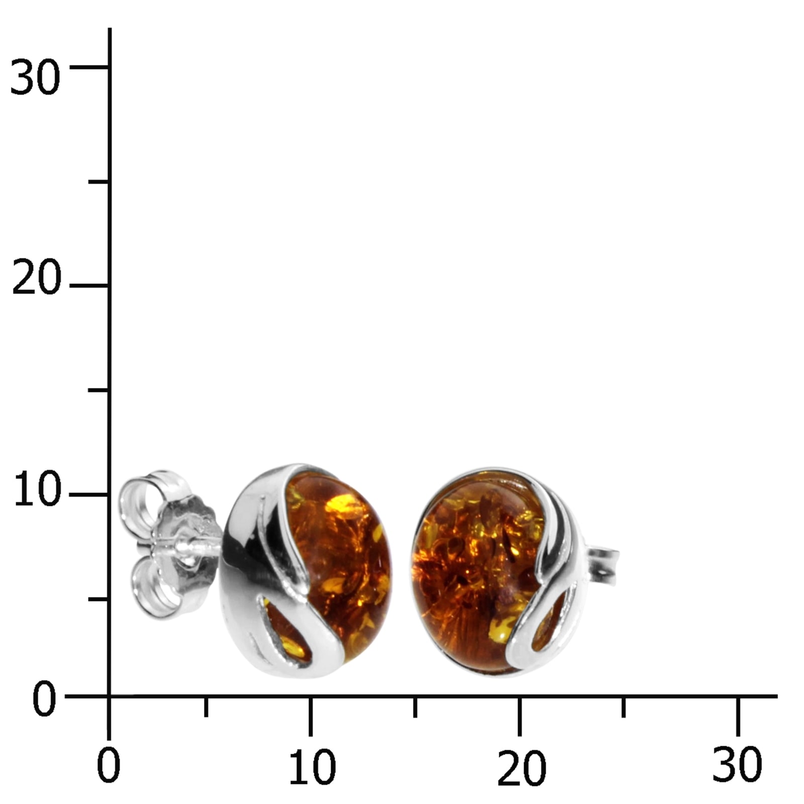 OSTSEE-SCHMUCK Paar Ohrstecker »Ostsee-Schmuck Ohrstecker Melanie Ohrstecker Melanie«