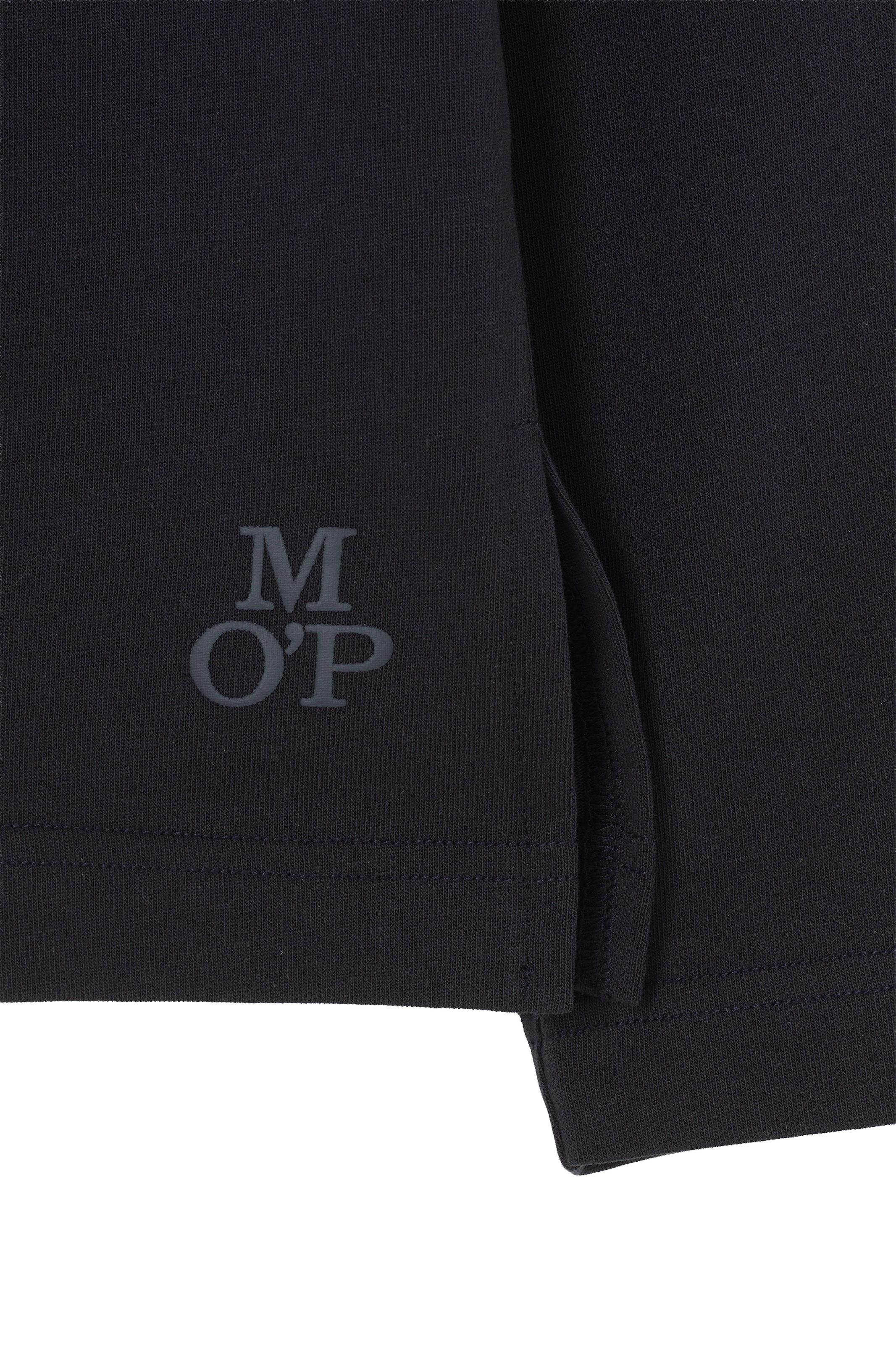 Marc O'Polo Langarm-Poloshirt »Heavy Jersey-Woven«, mit sportlichem Kragendesign