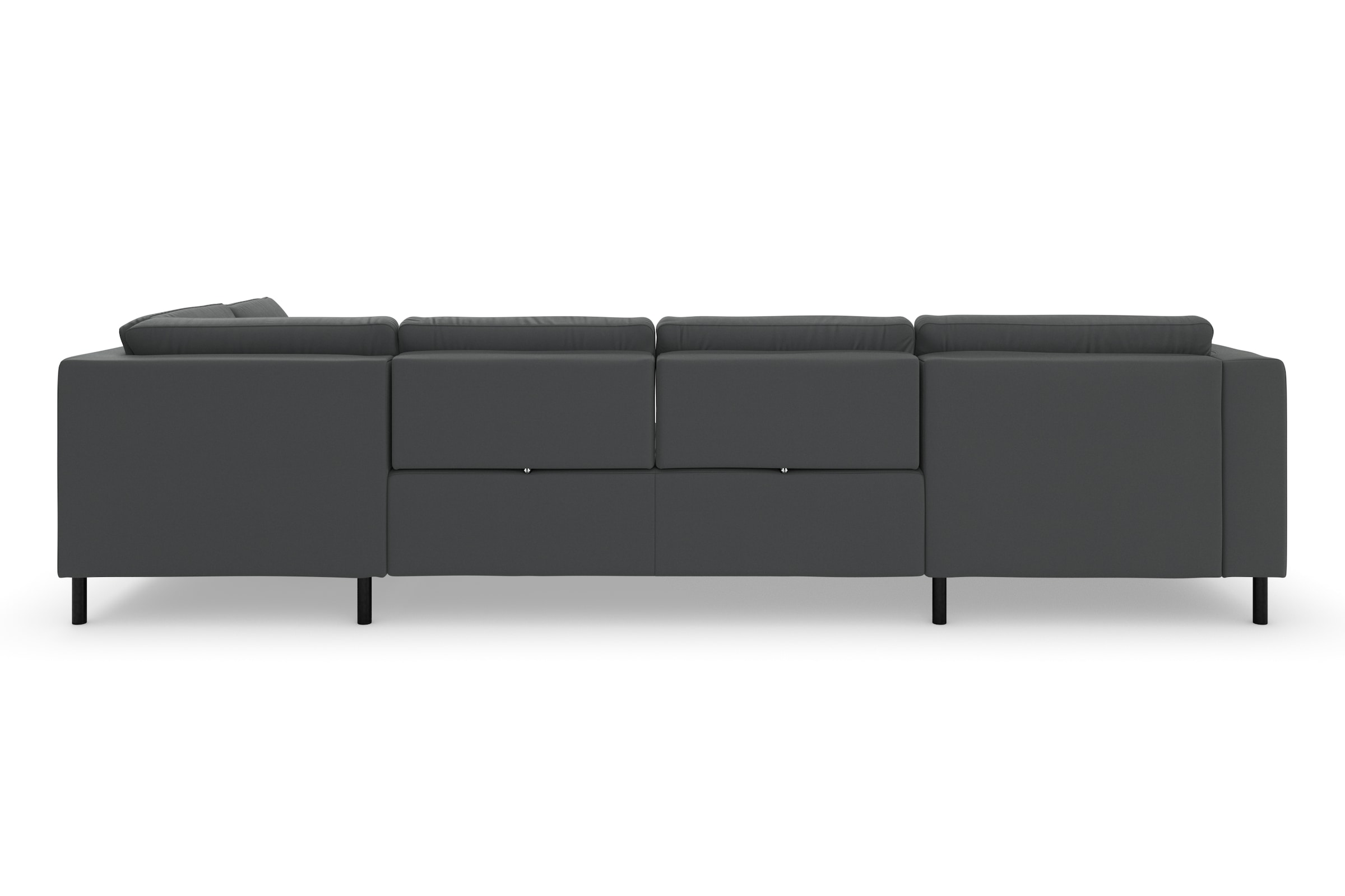 sit&more Wohnlandschaft »Olsen U-Form«, inklusive Sitztiefenverstellung, wahlweise mit Bettfunktion, 15cm hoch