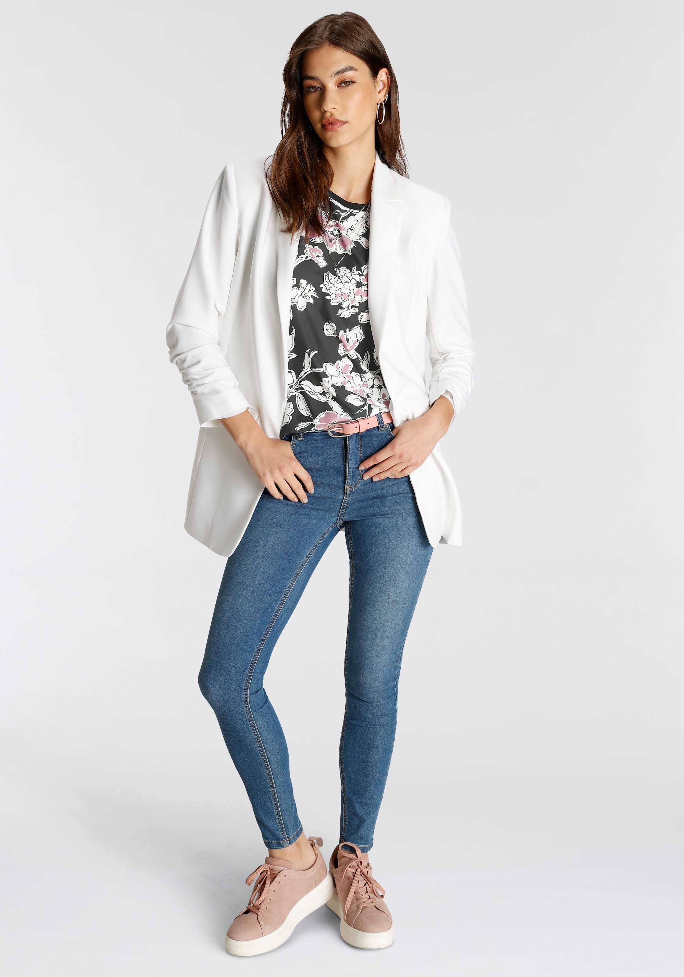 Tamaris Shirtbluse in lockerer Form mit Print