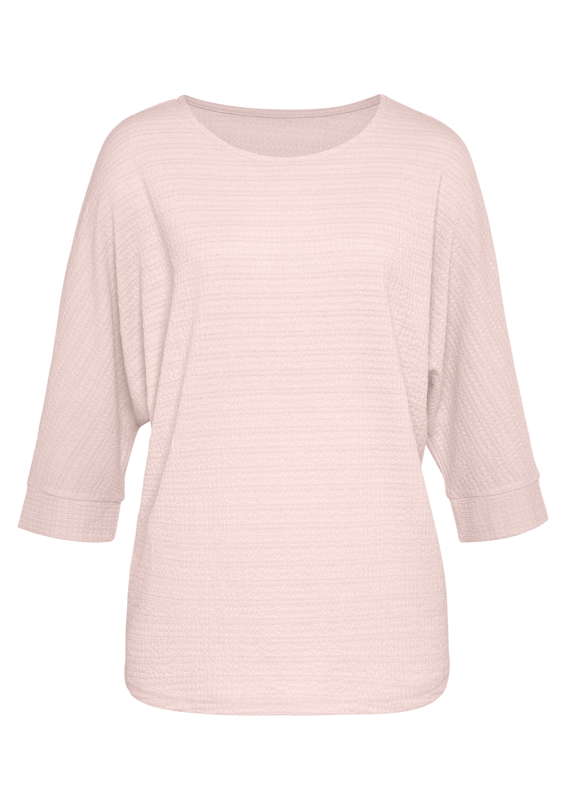 Vivance 3/4-Arm-Shirt »aus bügelfreier Crêpe-Qualität«