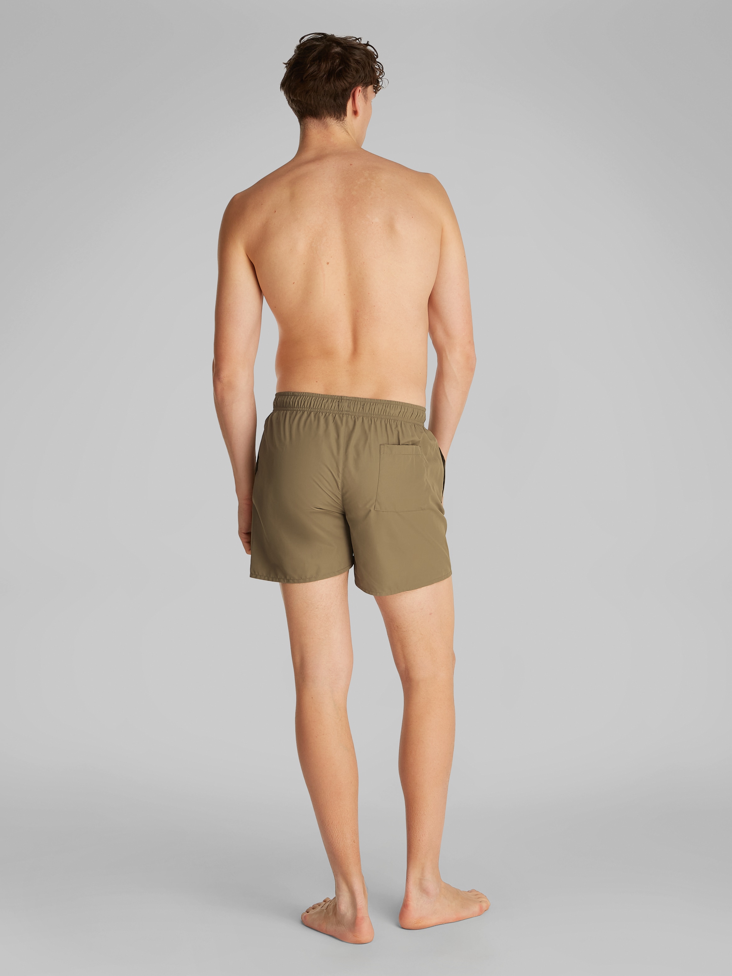 Calvin Klein Swimwear Badeshorts »MEDIUM DRAWSTRING«, mit Logo