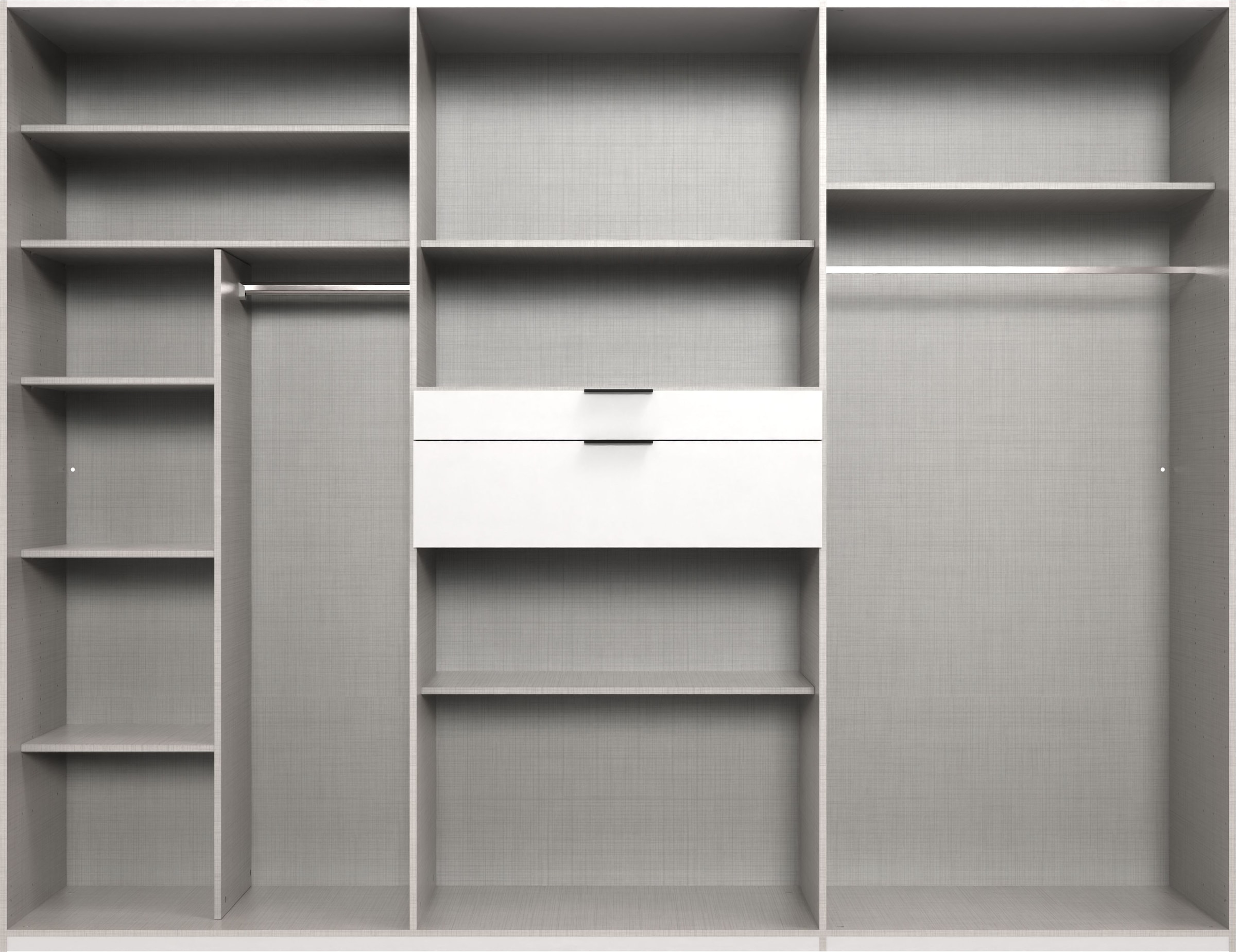 Wimex Drehtürenschrank »Moldau Kleiderschrank mit Spiegel Schlafzimmerschrank Bestseller«, Wähle deine Innenausstattung fertig konfiguriert im Schrank