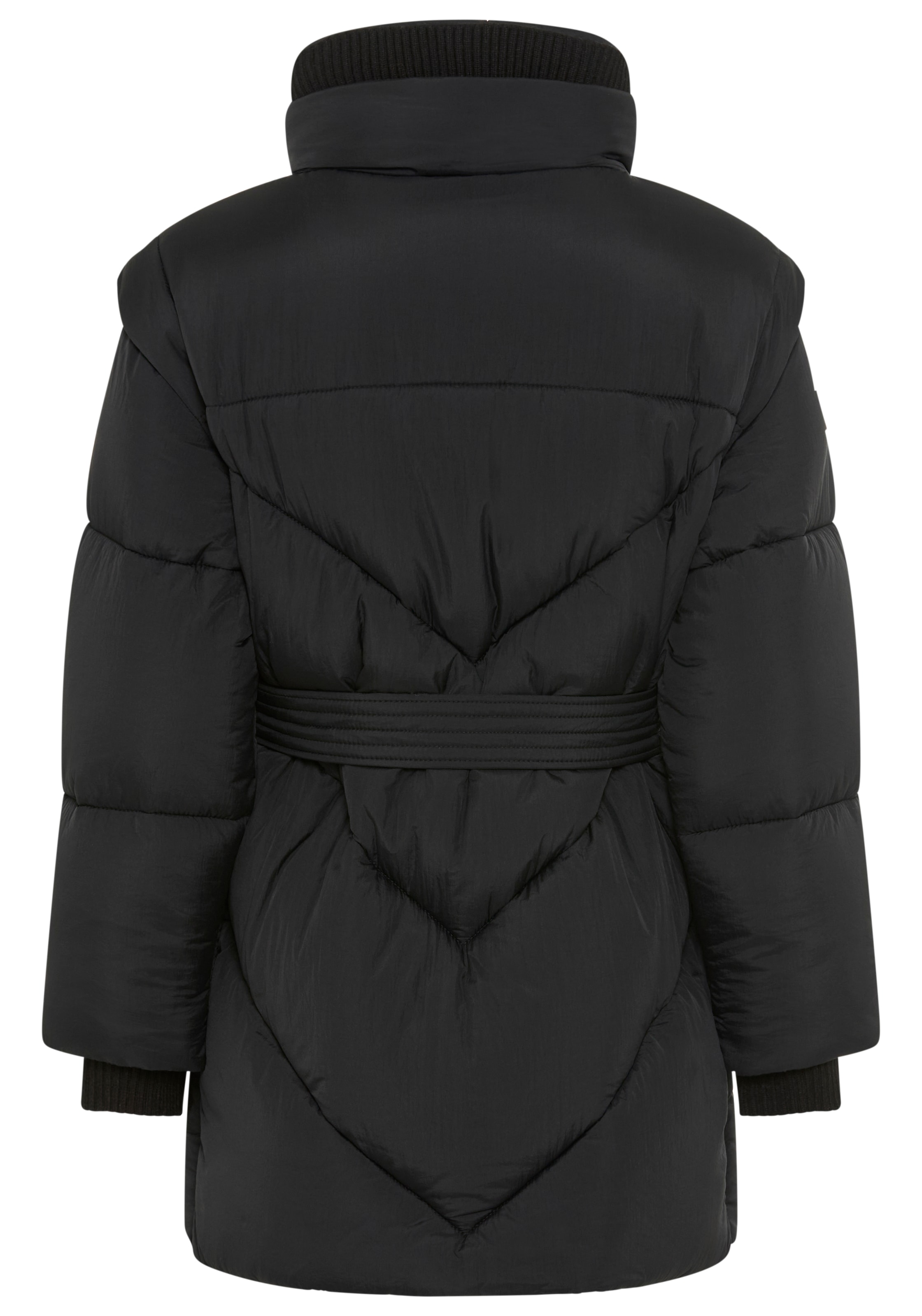 BOSS ORANGE Steppjacke »Piobella Premium Damenmode« Regular Fit, tailliert, mit Gürtel