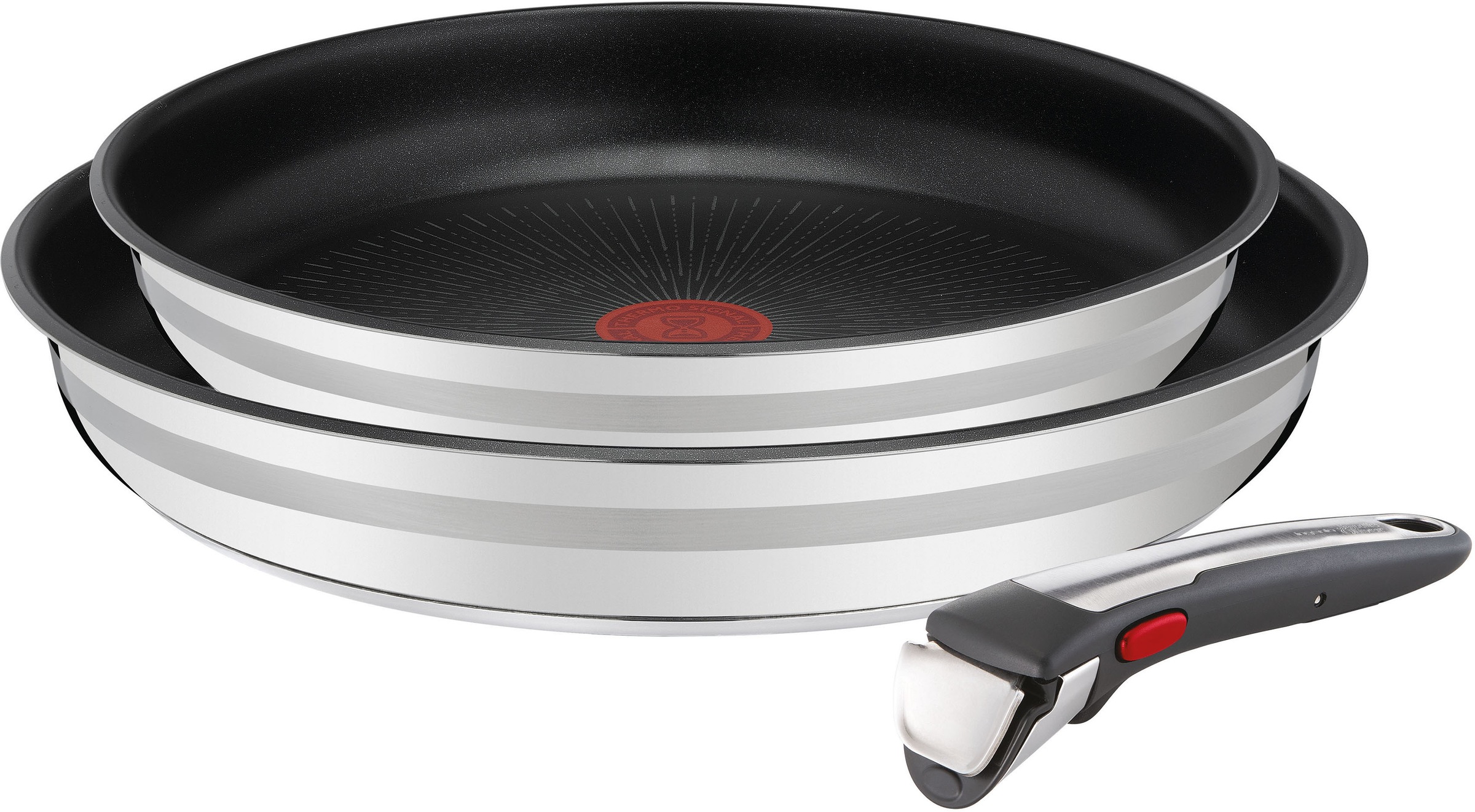 Tefal Pfannen-Set »Jamie Oliver Ingenio G6«, Edelstahl, (Set, 3 tlg., je 1 günstig online kaufen