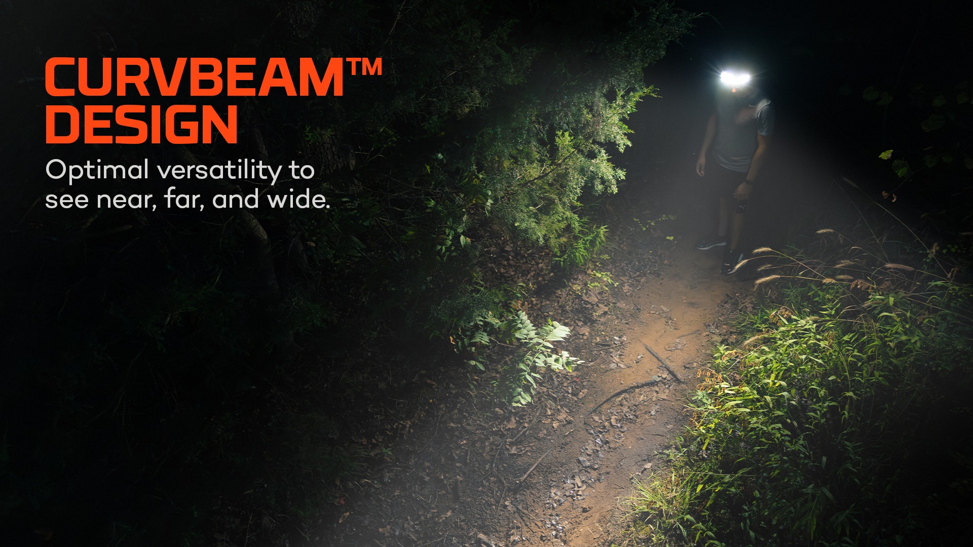 NEBO LED Stirnlampe »Nebo CURVBEAM 600 FLEX« Set, Taschenlampe inkl. Ladekabel, 2 Stk. tlg. Flexibel mit Akku- oder Batteriebetrieb nutzbar