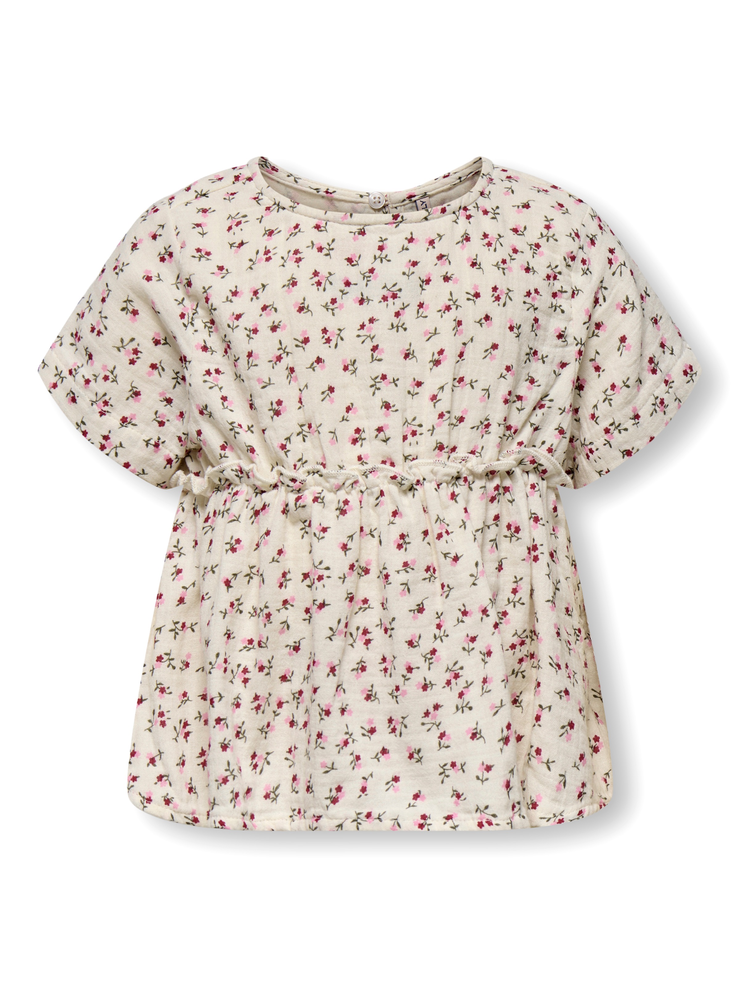 KIDS ONLY Druckbluse »KMGTHYRA LIFE S/S TOP WVN NOOS«