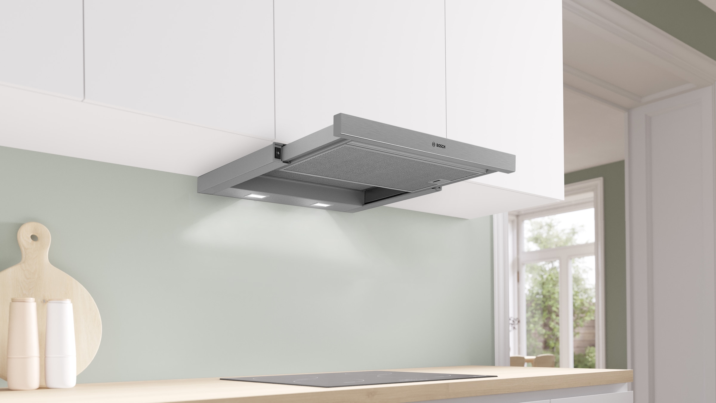 BOSCH Flachschirmhaube »DFM064W55« Serie Serie 2