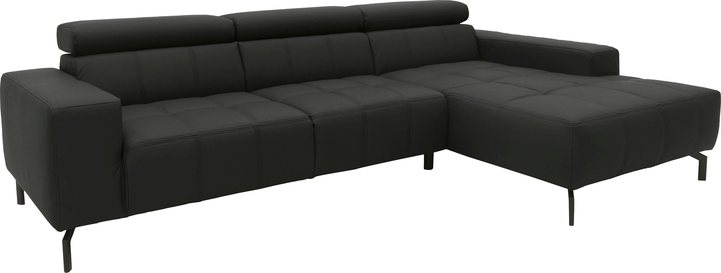 DOMO collection Ecksofa »Cunelli tolle Sitznähte als Designelement, fester günstig online kaufen